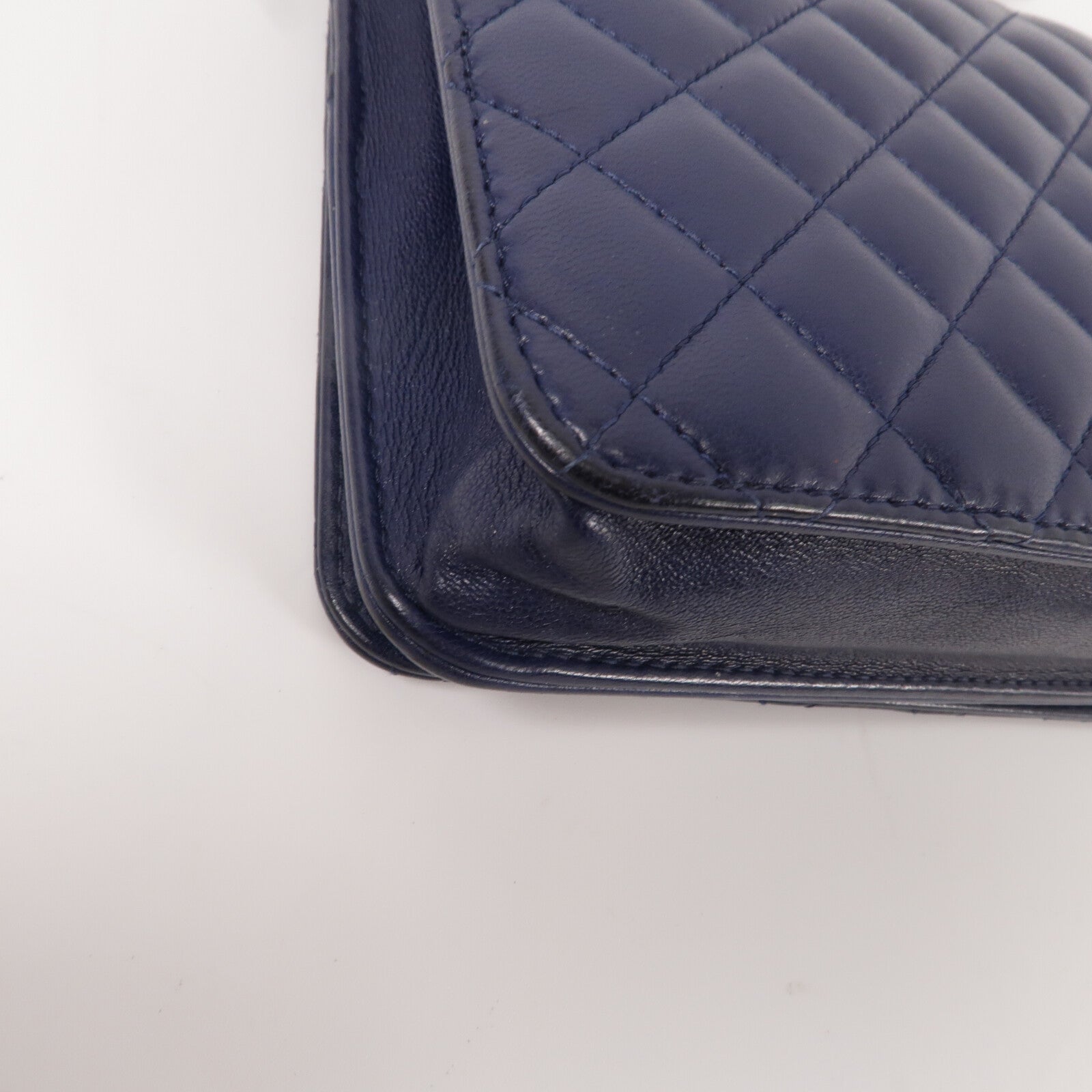 CHANEL 羊皮皮革WOC Wallet On Chain鏈帶肩背袋