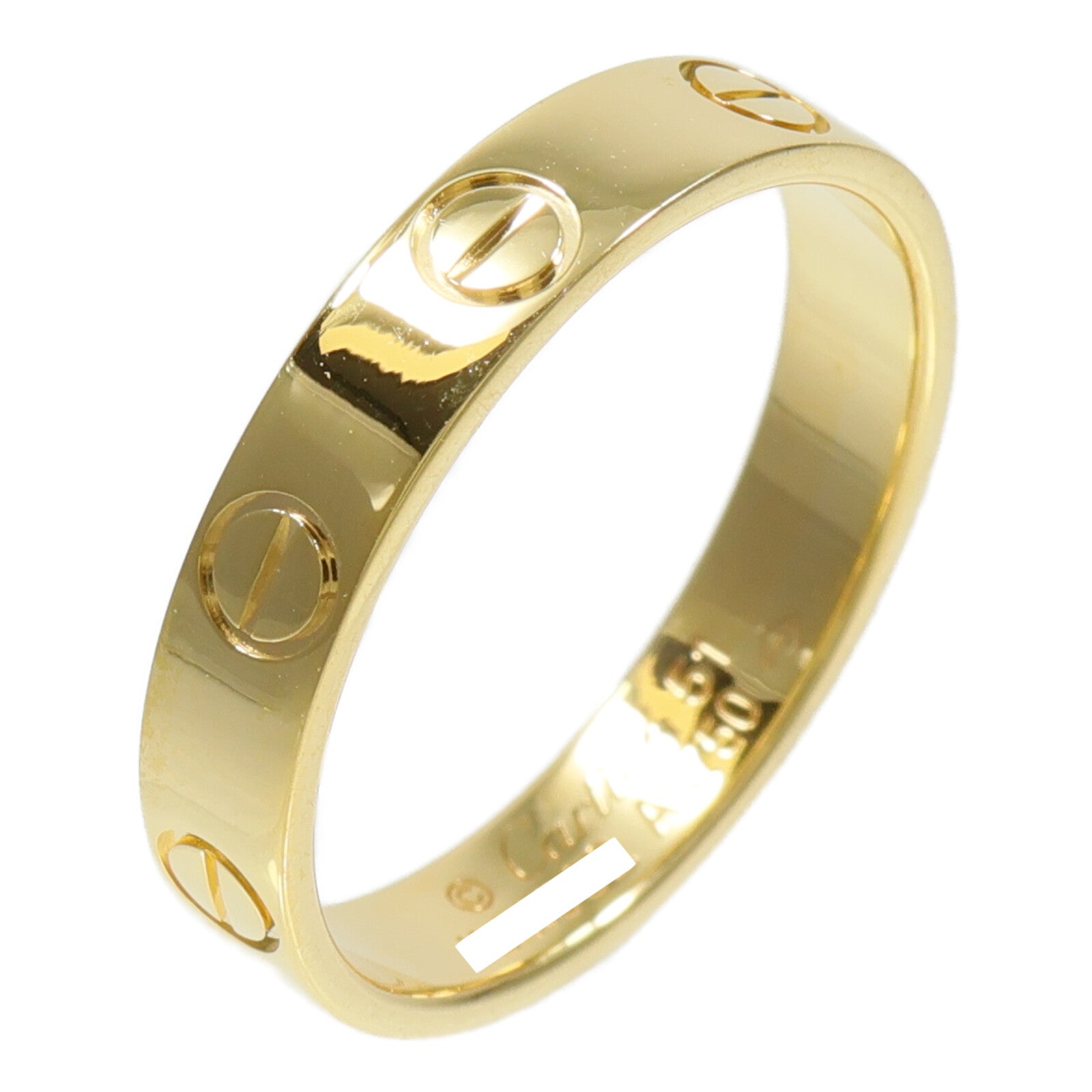 CARTIER 18K黃金Mini Love Ring戒指