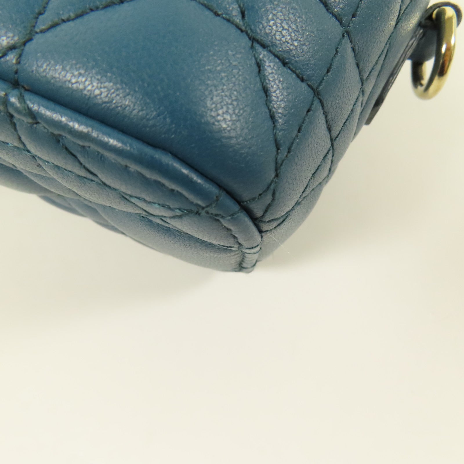 Dior 羊皮皮革Micro Vanity Case金扣手挽肩背兩用袋