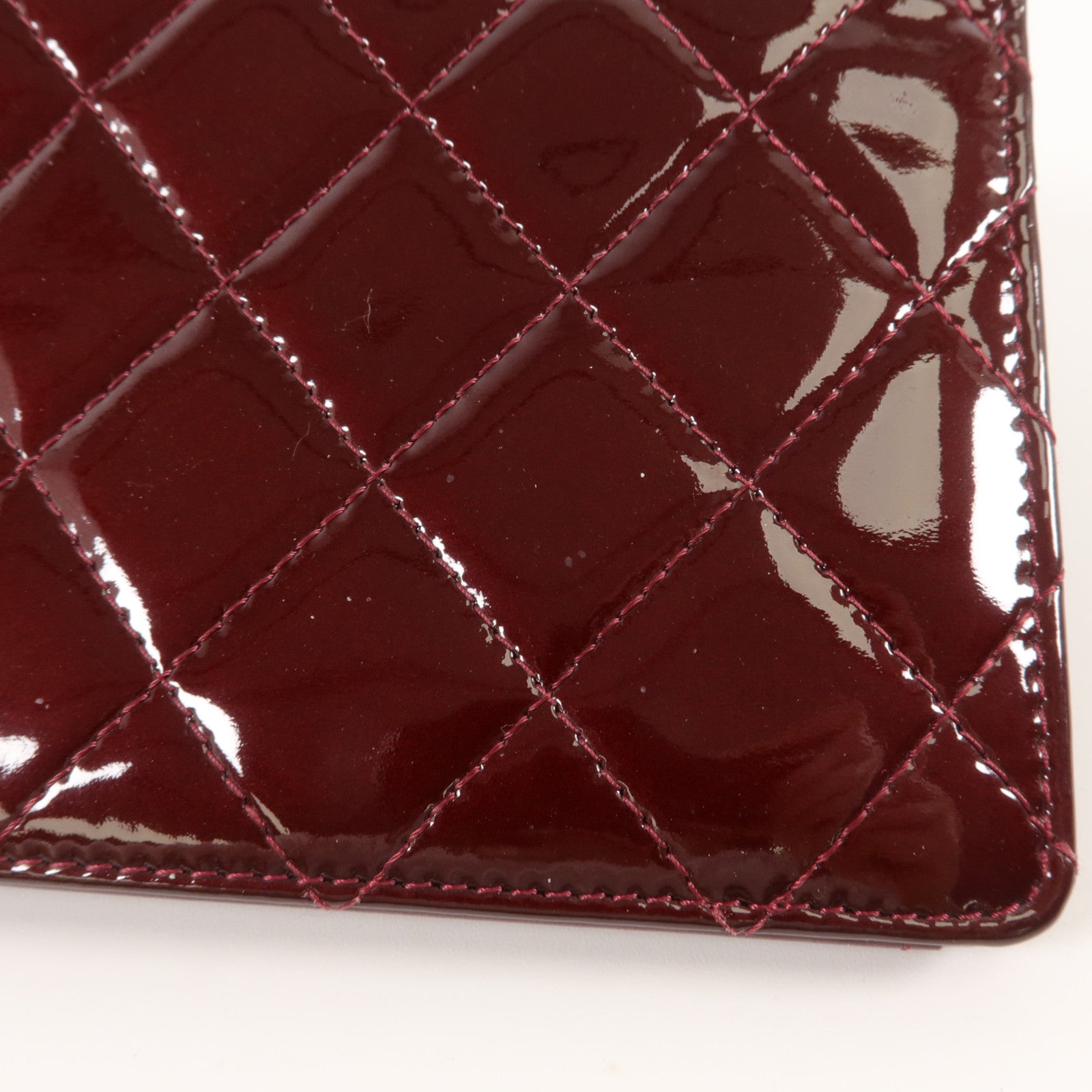 CHANEL 漆皮皮革Long Wallet長錢包