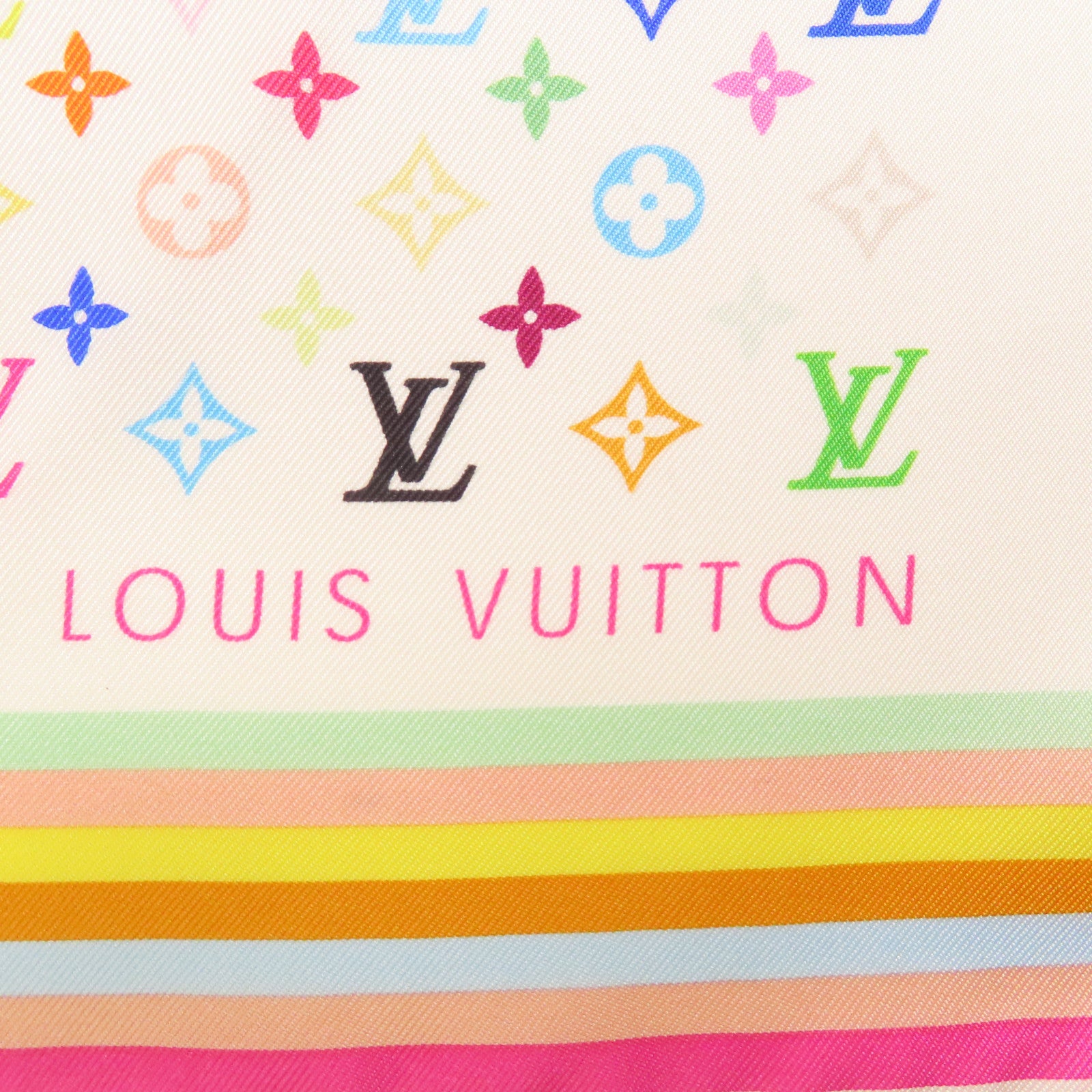 LOUIS VUITTON 棉質Scarf 70x 70cm絲巾