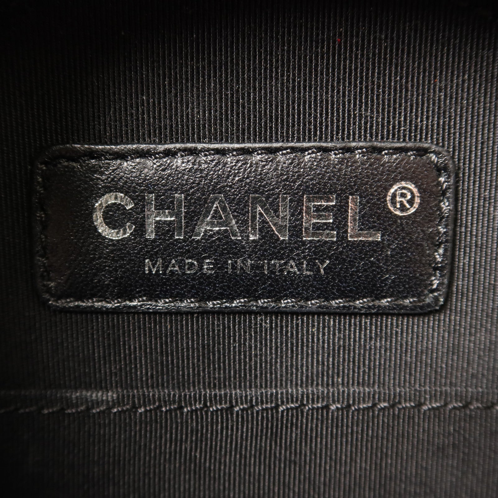 CHANEL 漆皮皮革Chain Shoulder Bag銀扣手挽肩背兩用袋