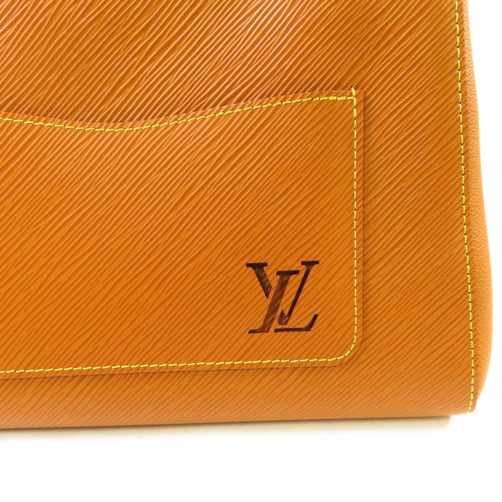 LOUIS VUITTON Epi Marelle Tote MM 2Way Shoulder Bag銀扣手挽肩背兩用袋啡色