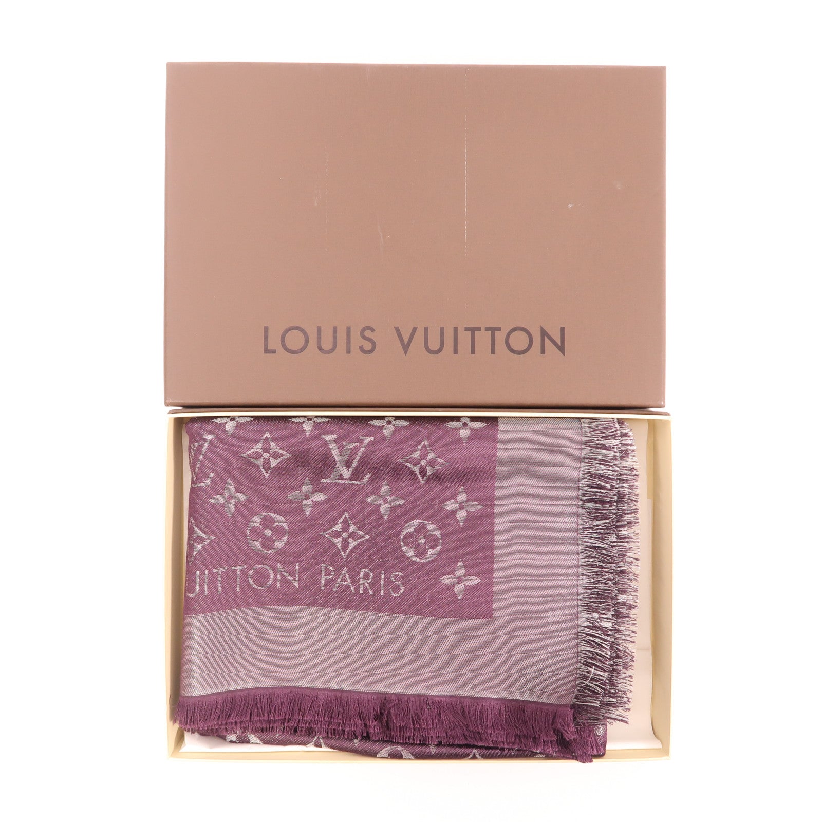 LOUIS VUITTON 絲質Scarf絲巾