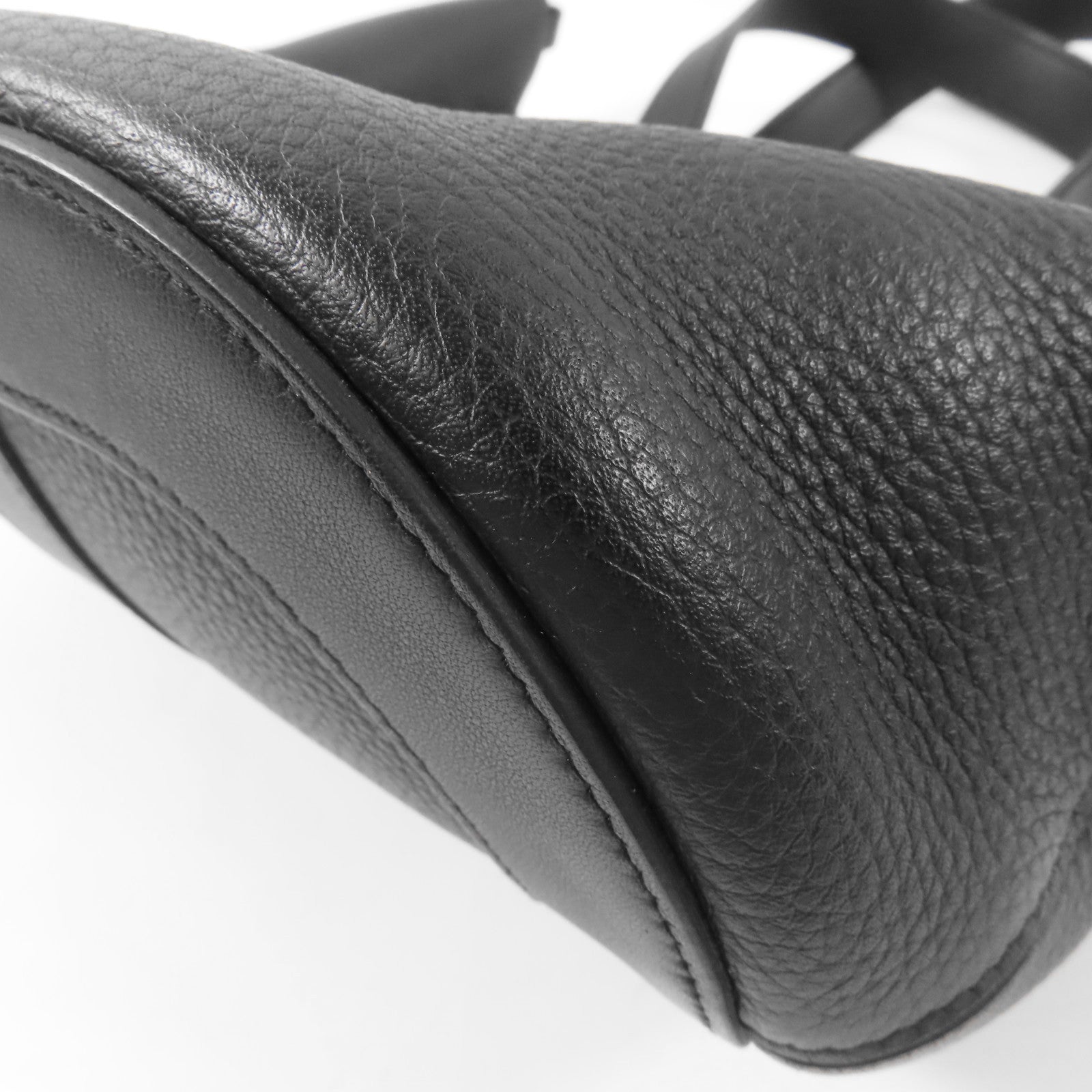 HERMES Clemence皮革In The Loop 22金扣手挽袋