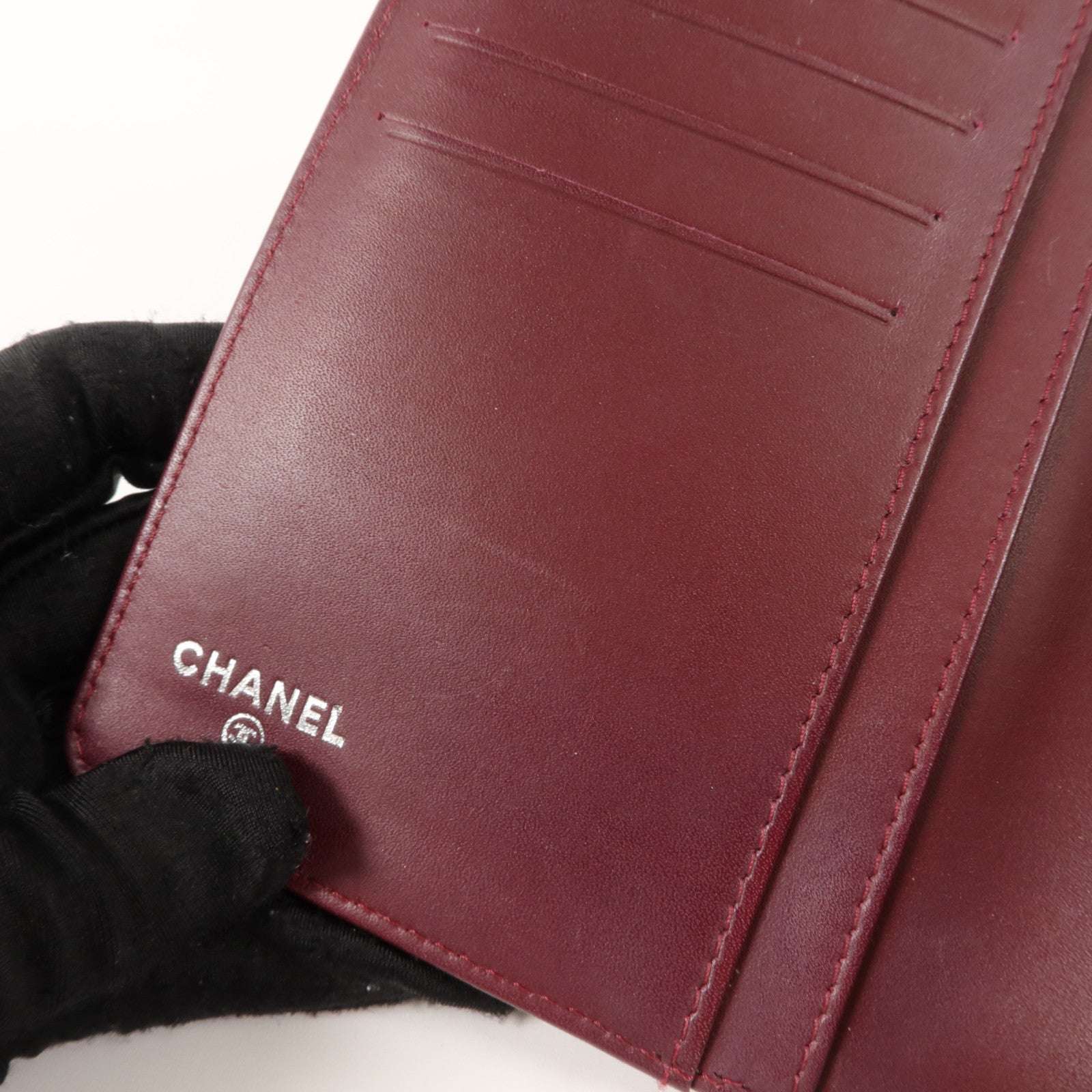 CHANEL 漆皮皮革Long Wallet長錢包