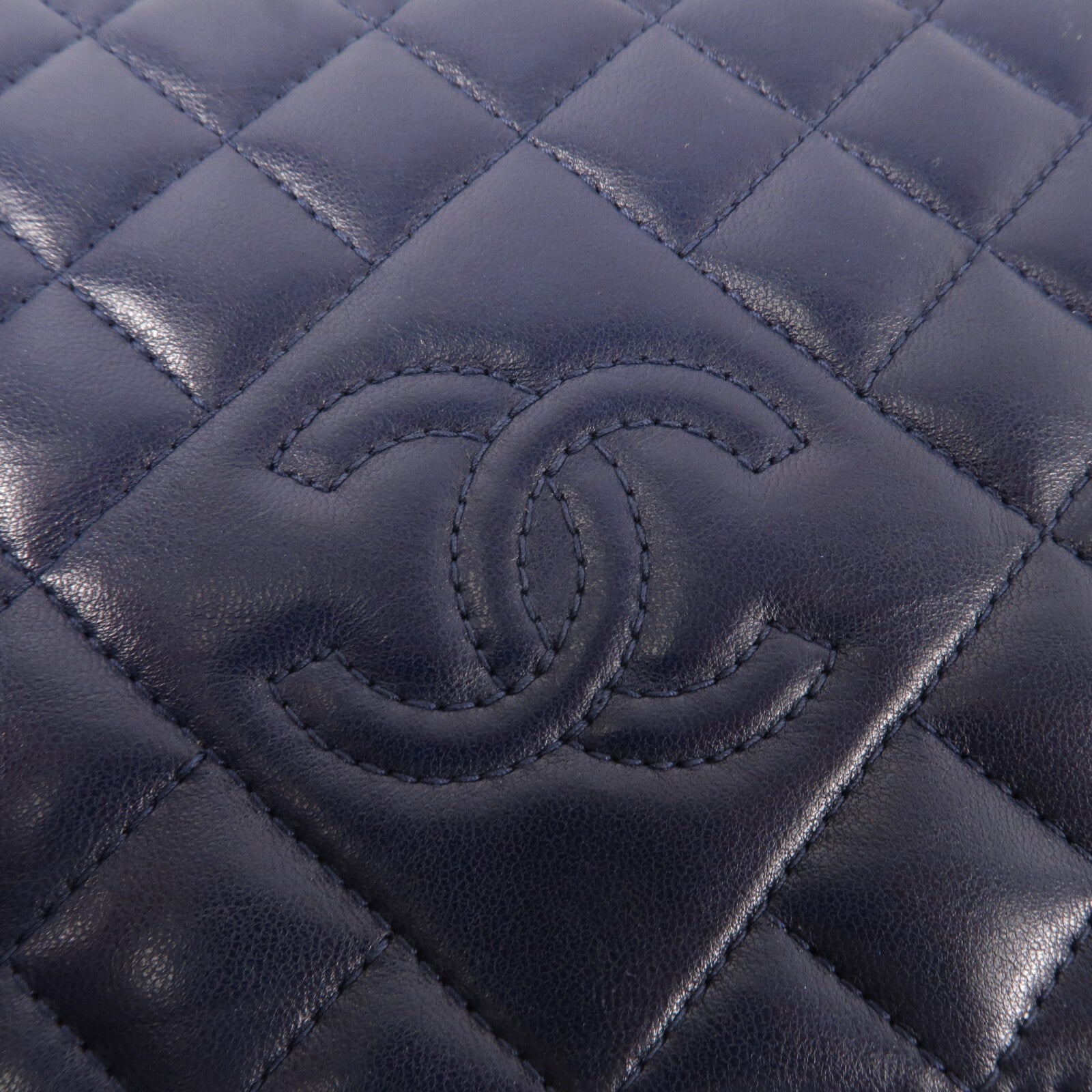 CHANEL 羊皮皮革WOC Wallet On Chain鏈帶肩背袋