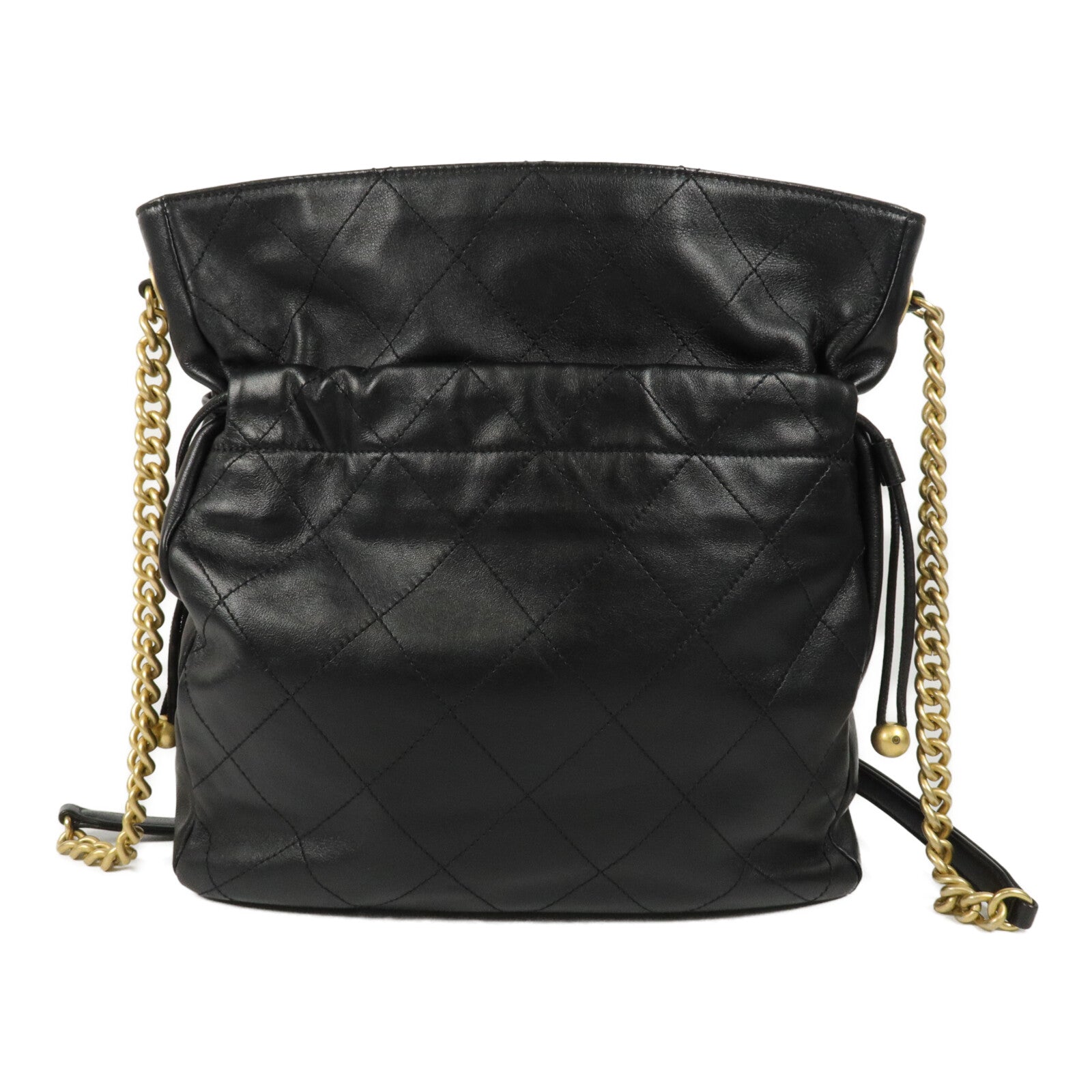 CHANEL 牛皮皮革Shoulder Bag鏈帶肩背袋