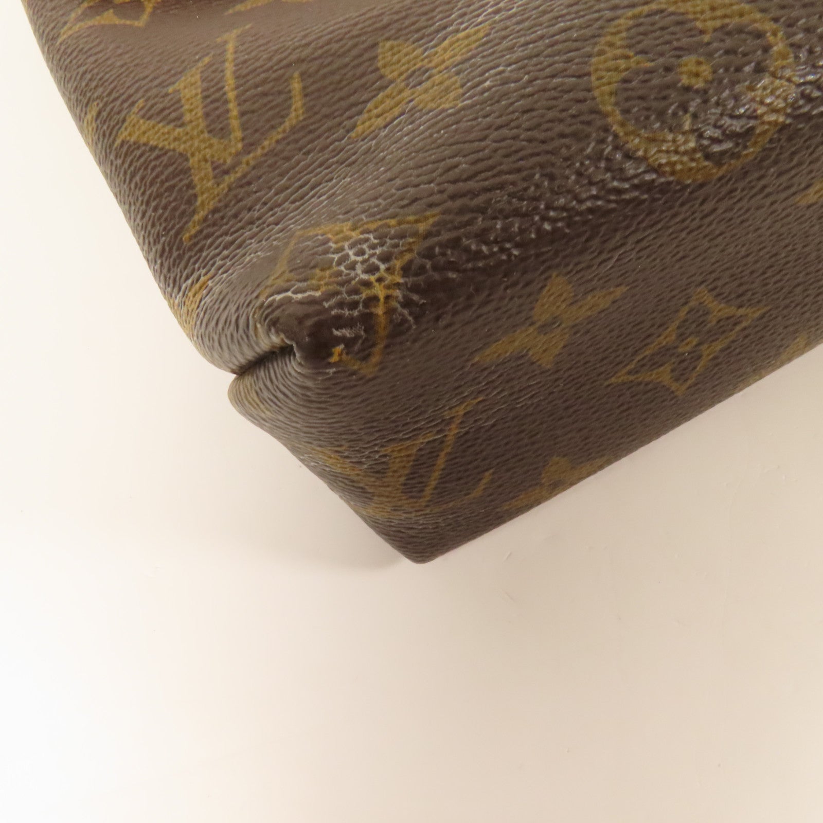 LOUIS VUITTON Monogram Saint Placide金扣肩背袋