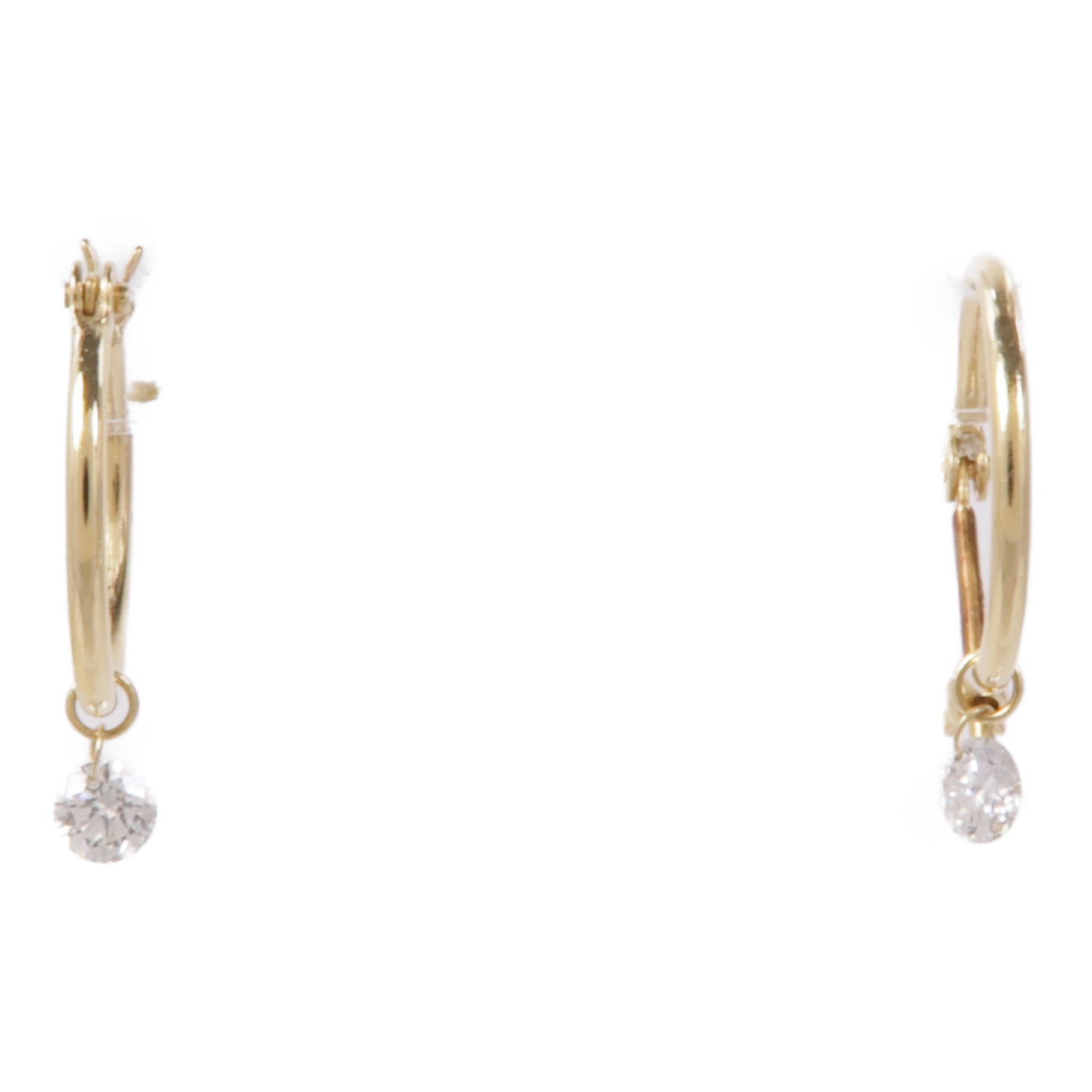 JEWELRY 18K黃金Diamond Earrings鑽石耳環