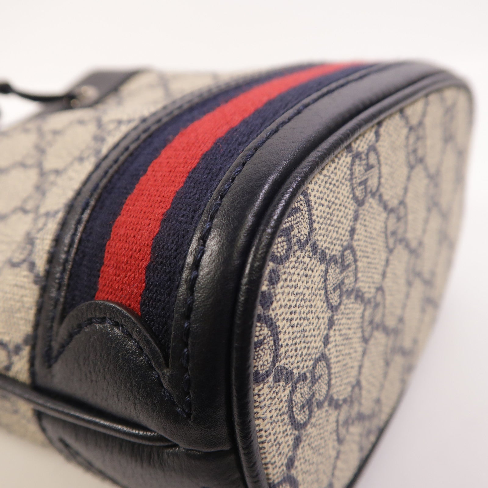 GUCCI 塗層帆布Ophidia GG Mini Bucket肩背袋