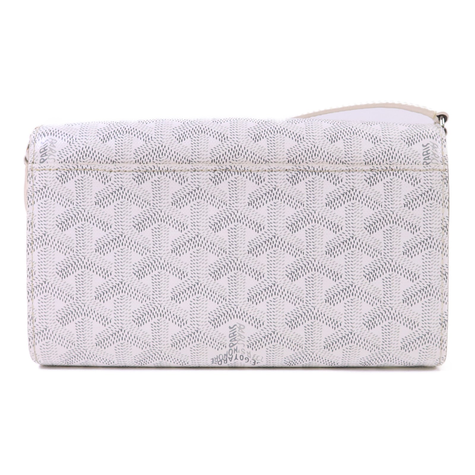 GOYARD 塗層帆布Varenne Continental Wallet銀扣肩背袋