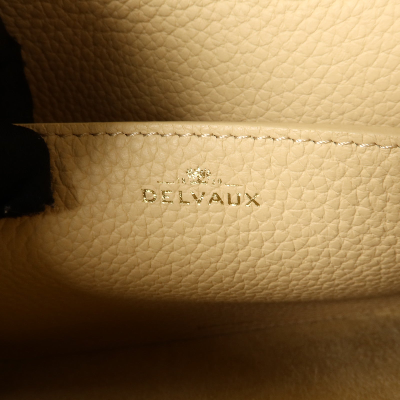Delvaux 牛皮皮革Pin Daily肩背袋