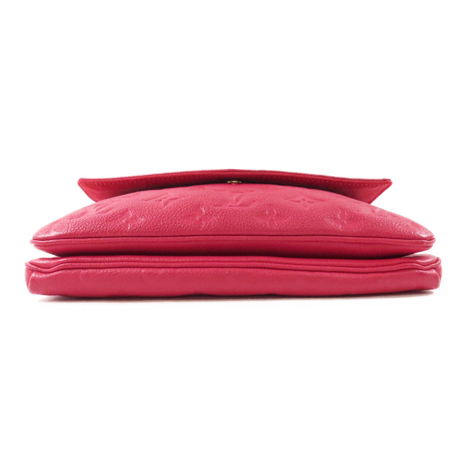 LOUIS VUITTON LV GHW Twice Shoulder Bag Monogram Empreinte M50259 Red