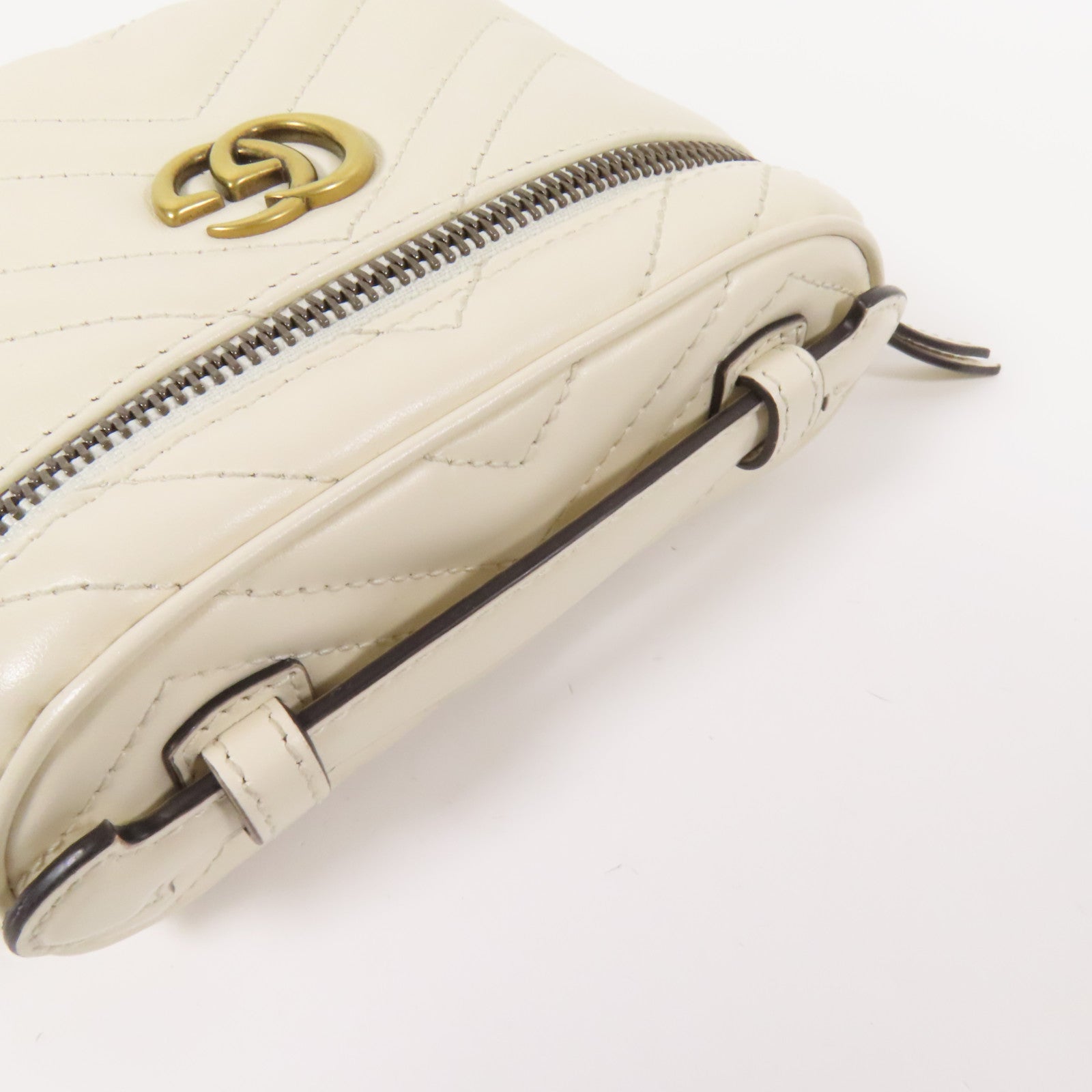 GUCCI 牛皮皮革GG Marmont金扣手挽肩背兩用袋