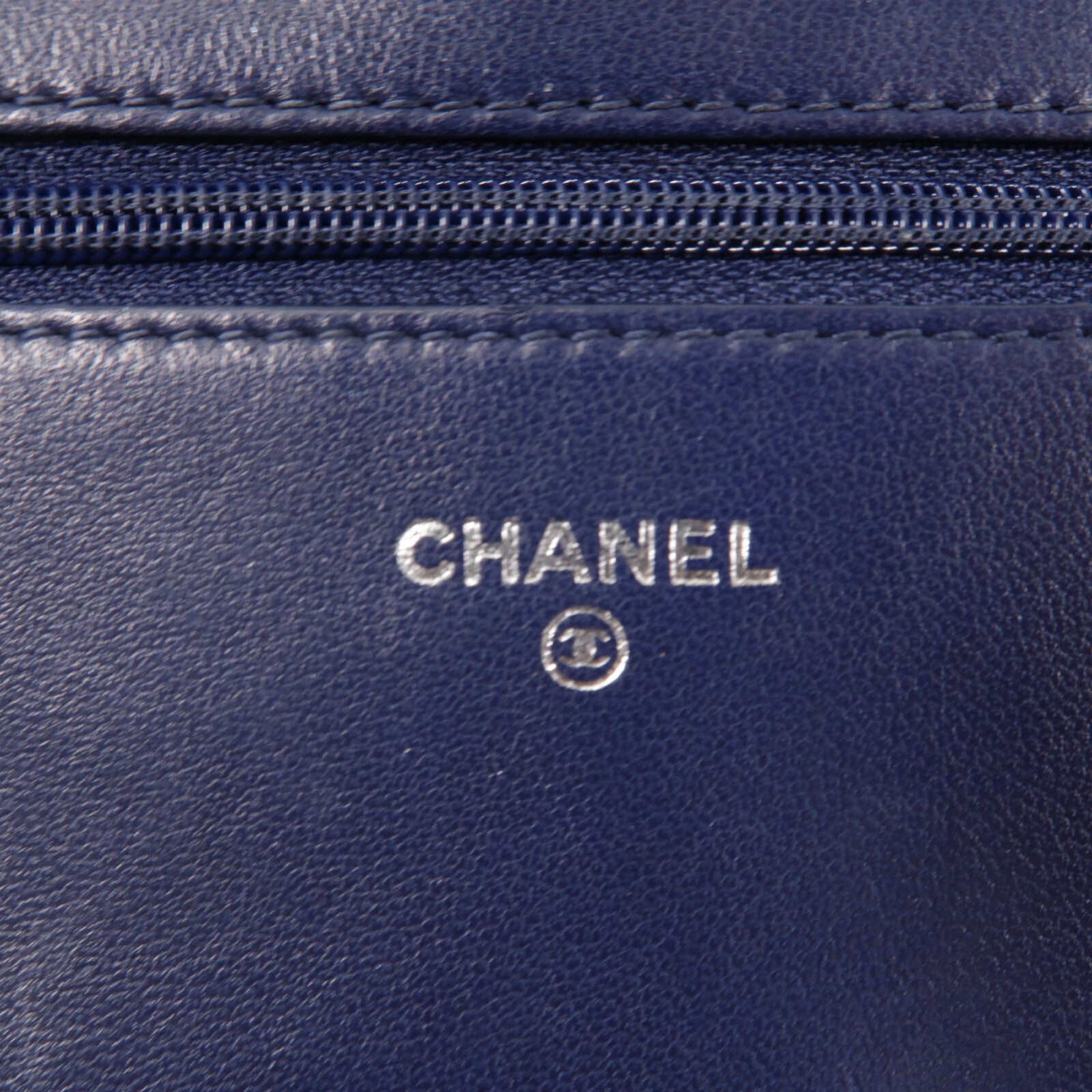 CHANEL 羊皮皮革WOC Wallet On Chain鏈帶肩背袋