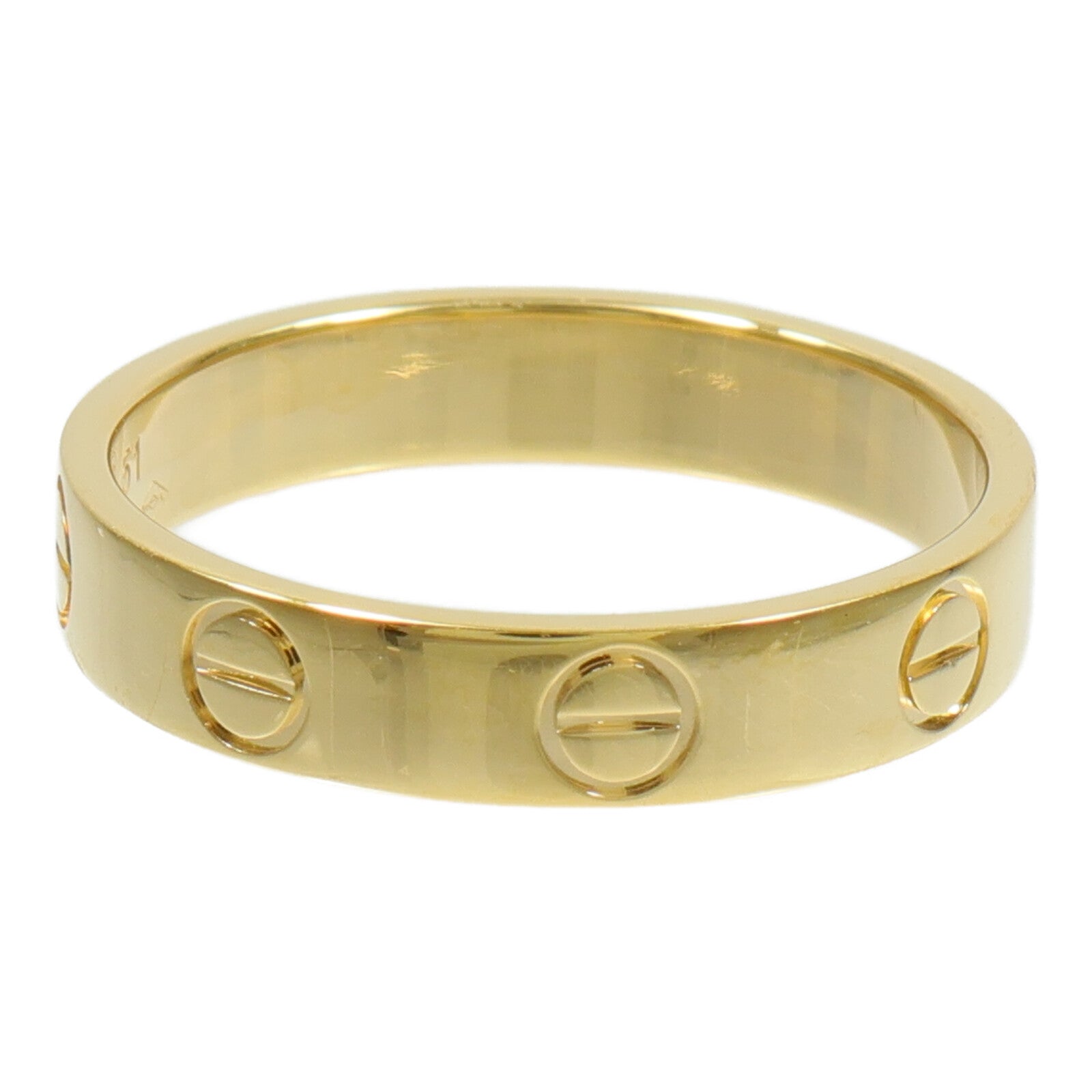 CARTIER 18K黃金Mini Love Ring戒指