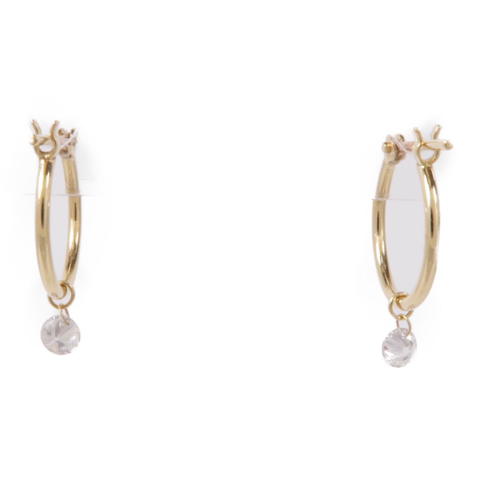 JEWELRY 18K黃金Diamond Earrings鑽石耳環