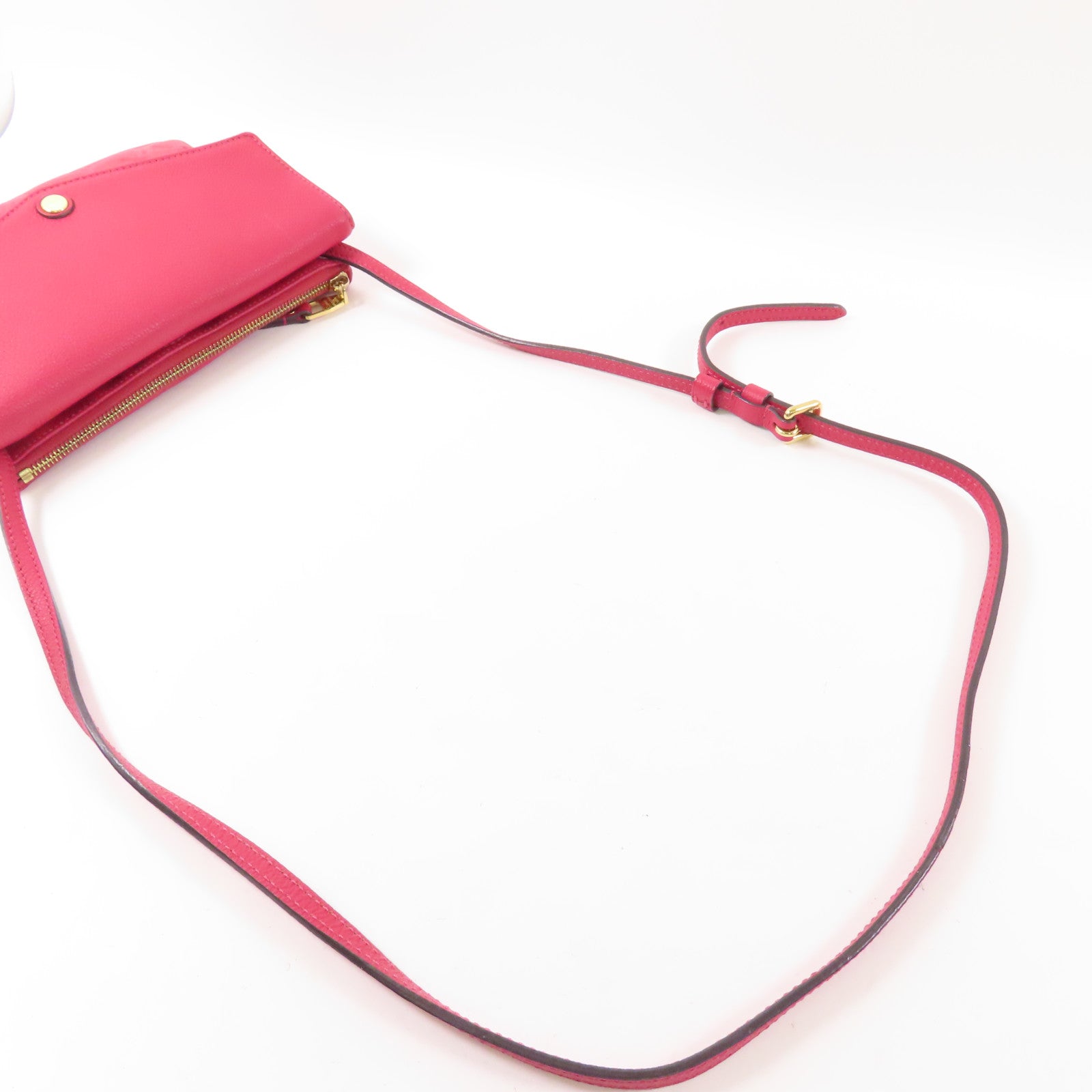 LOUIS VUITTON LV GHW Twice Shoulder Bag Monogram Empreinte M50259 Red