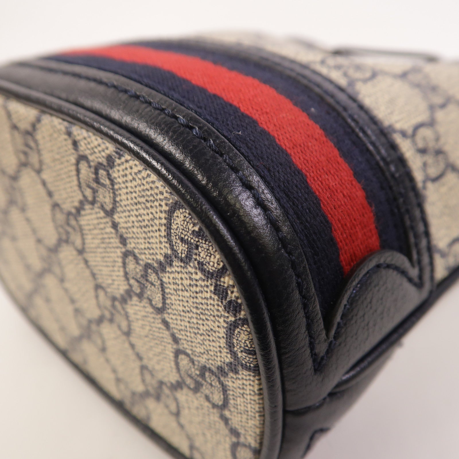 GUCCI 塗層帆布Ophidia GG Mini Bucket肩背袋