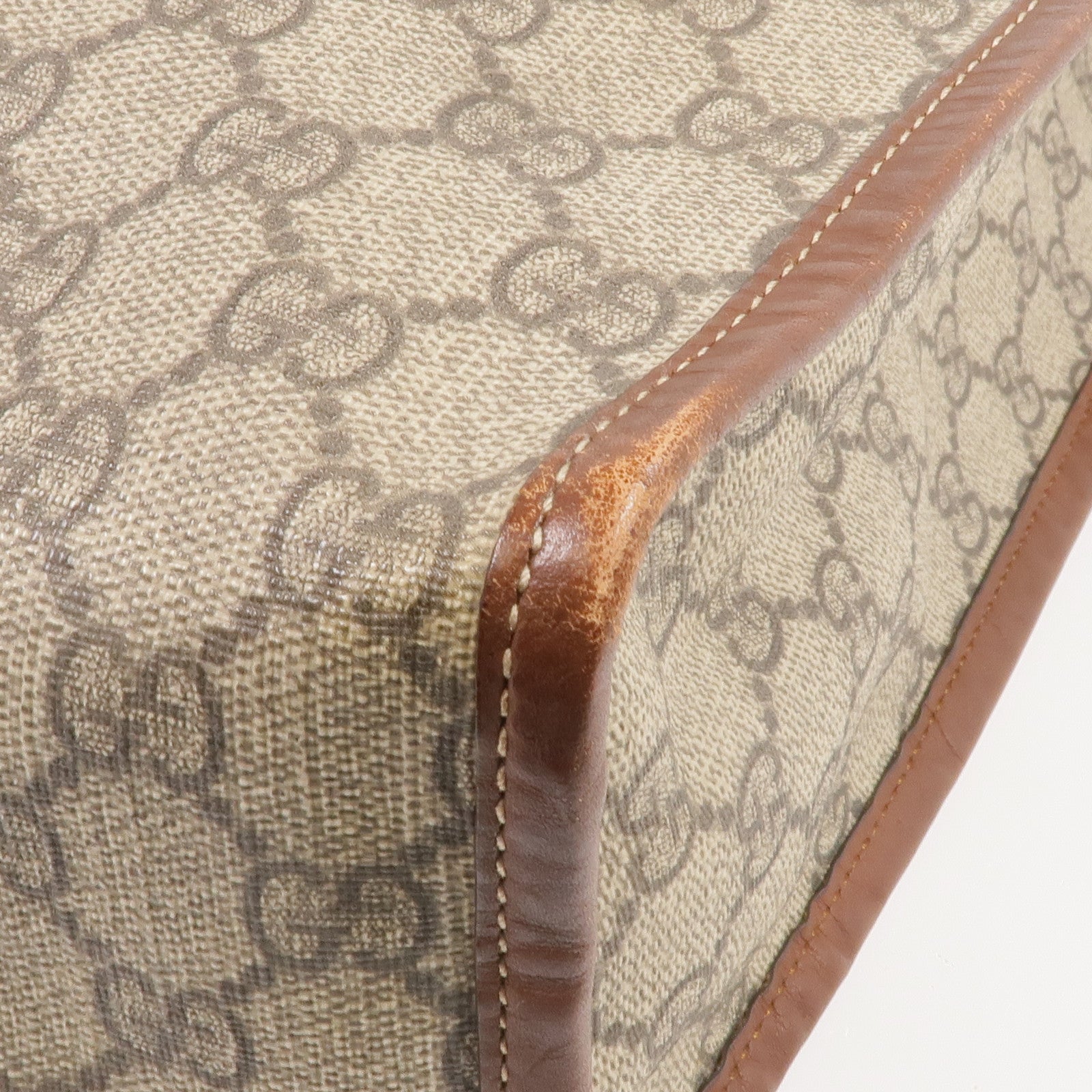 GUCCI 塗層帆布Tote Bag金扣手挽袋