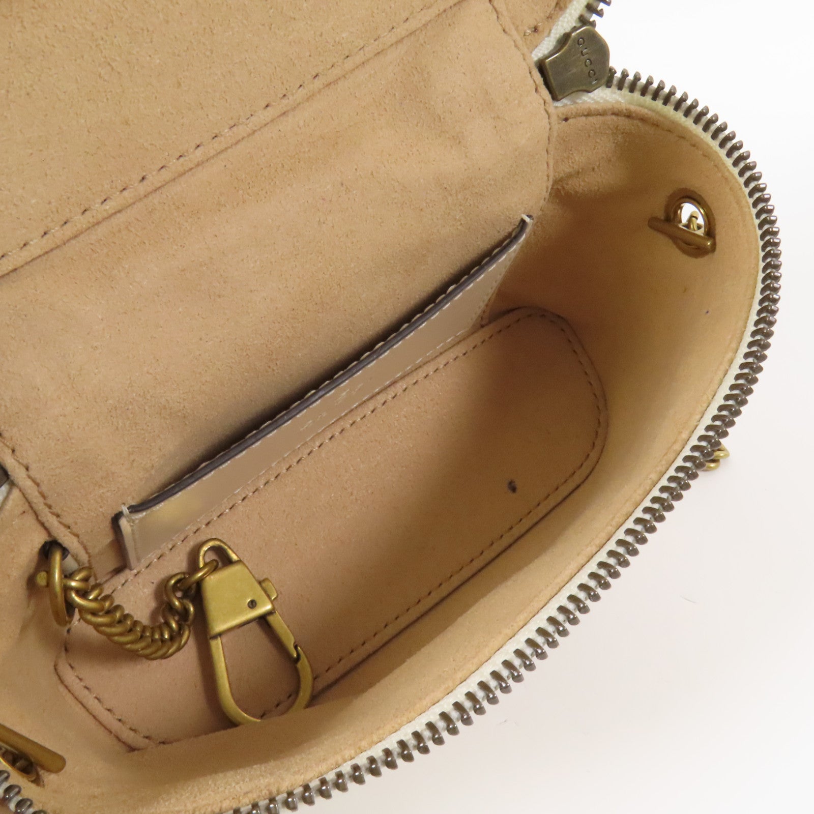 GUCCI 牛皮皮革GG Marmont金扣手挽肩背兩用袋