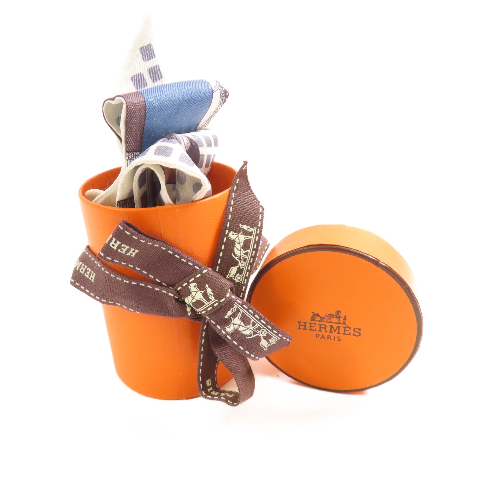 HERMES 絲質Twilly絲巾