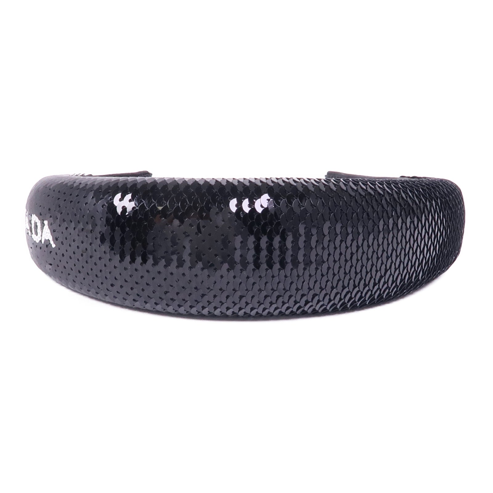 PRADA Hair Band PVC Black