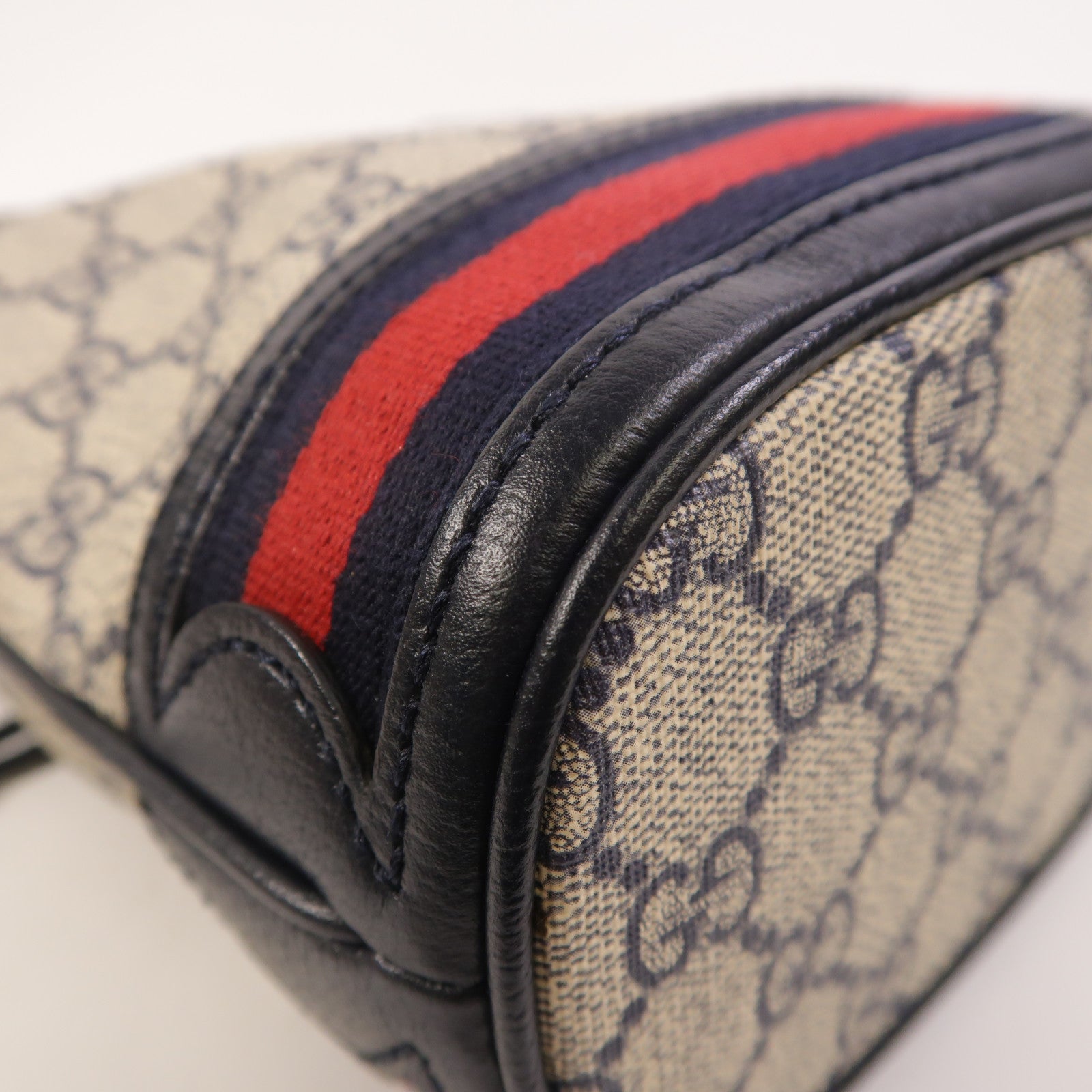 GUCCI 塗層帆布Ophidia GG Mini Bucket肩背袋