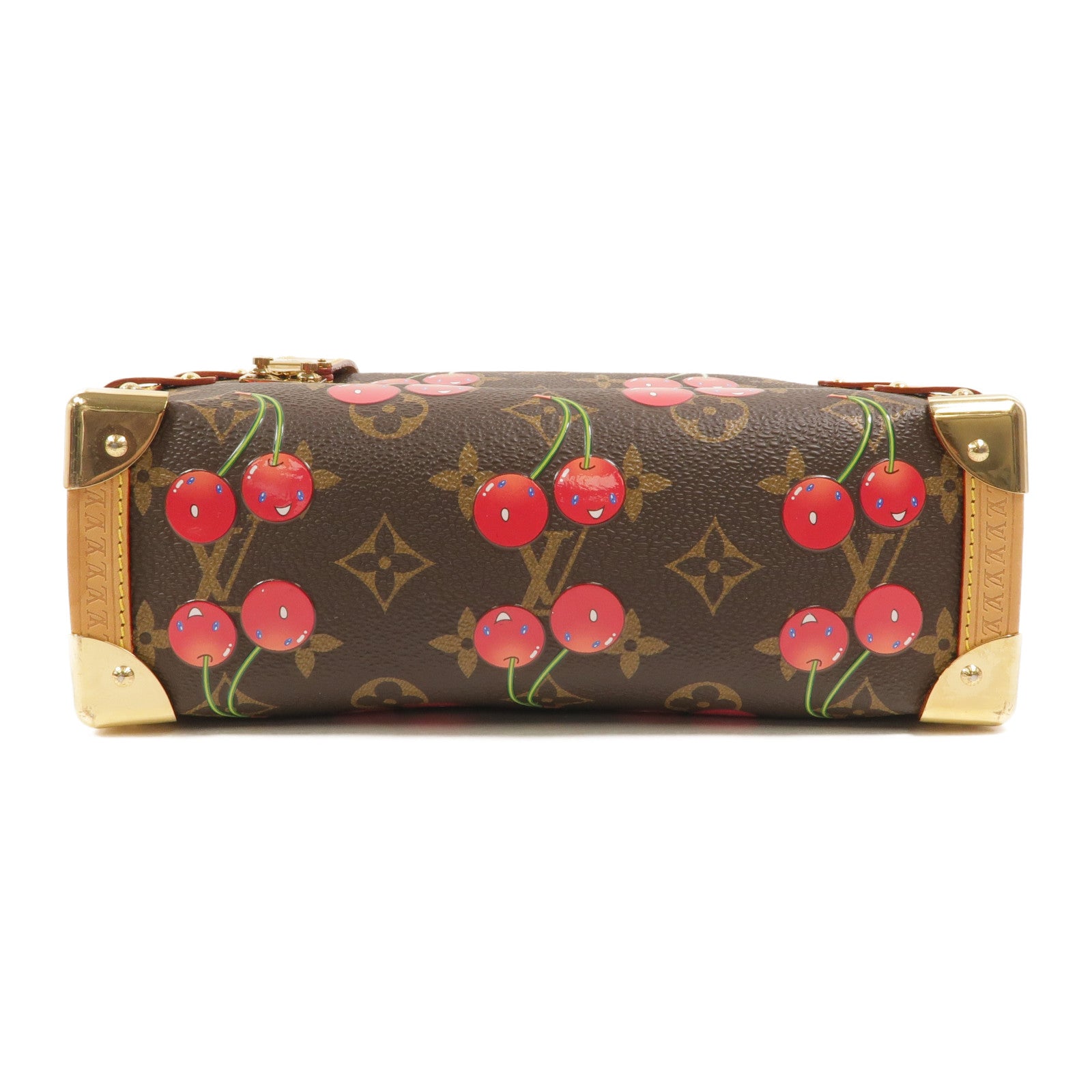 LOUIS VUITTON Monogram LVxTM Cherry Side Trunk手挽肩背兩用袋
