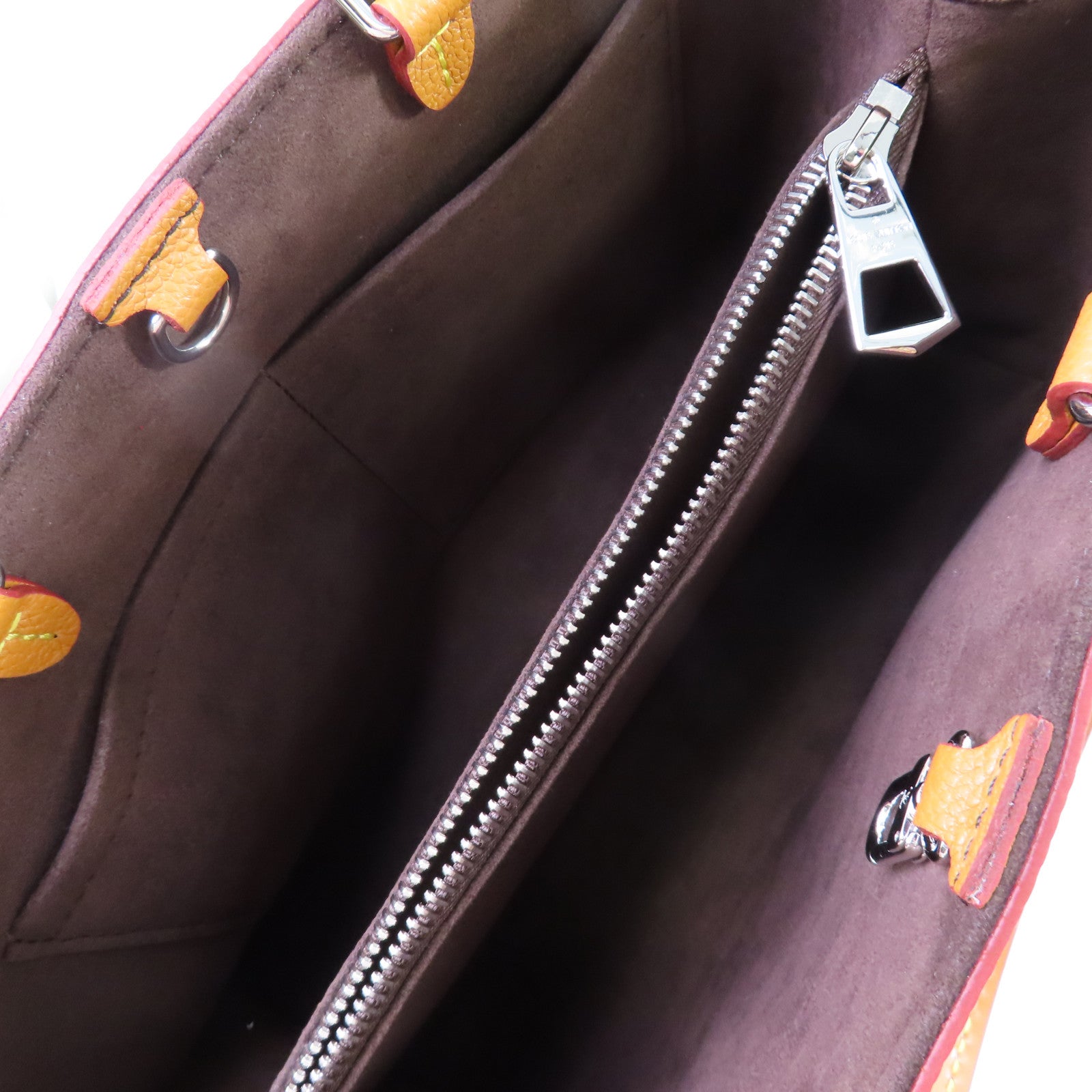 LOUIS VUITTON Epi Marelle Tote MM 2Way Shoulder Bag銀扣手挽肩背兩用袋啡色