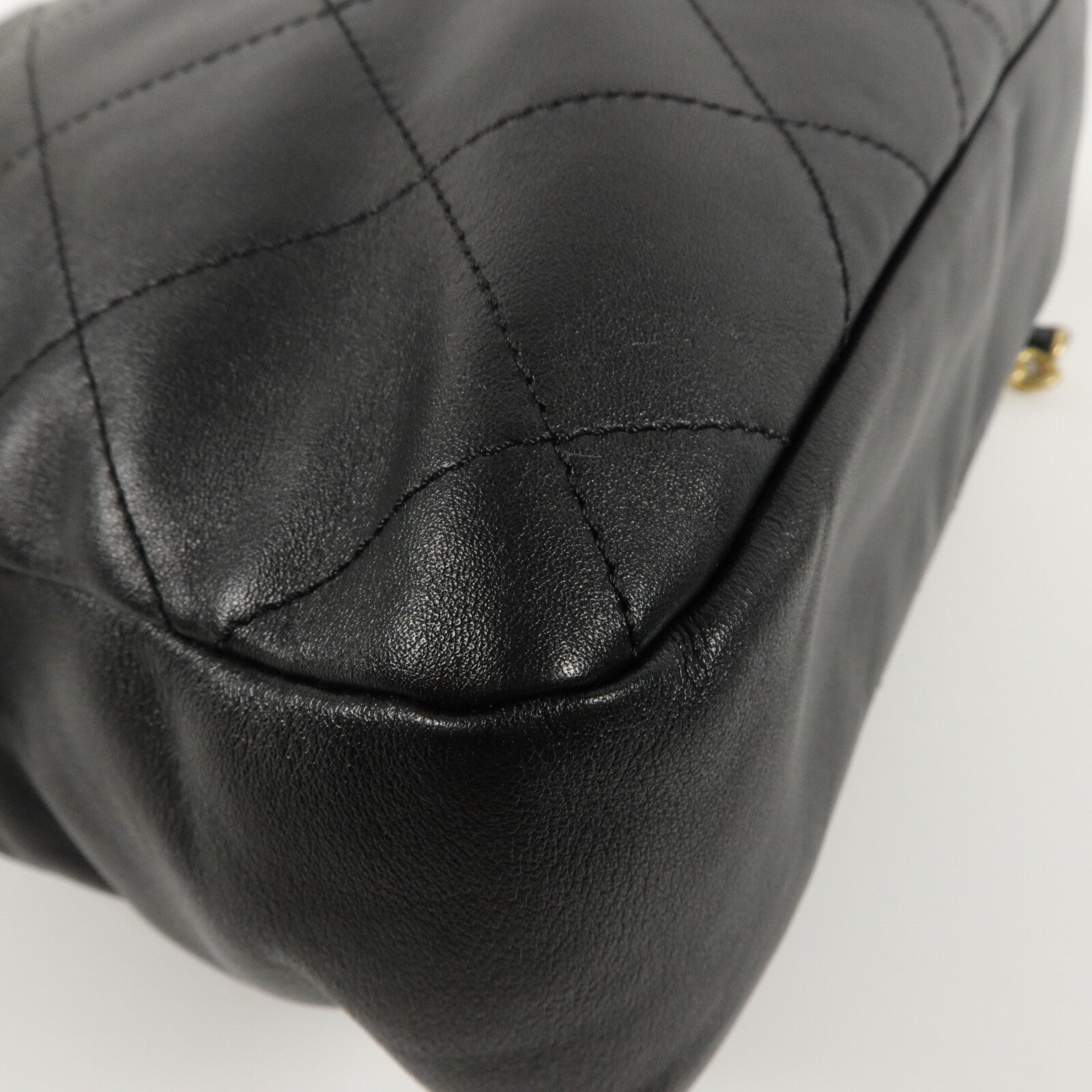 CHANEL 牛皮皮革Shoulder Bag鏈帶肩背袋