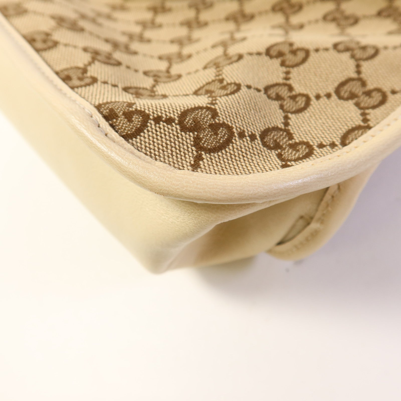 GUCCI 帆布Horsebit 1955 Large Tote Bag金扣手挽肩背兩用袋