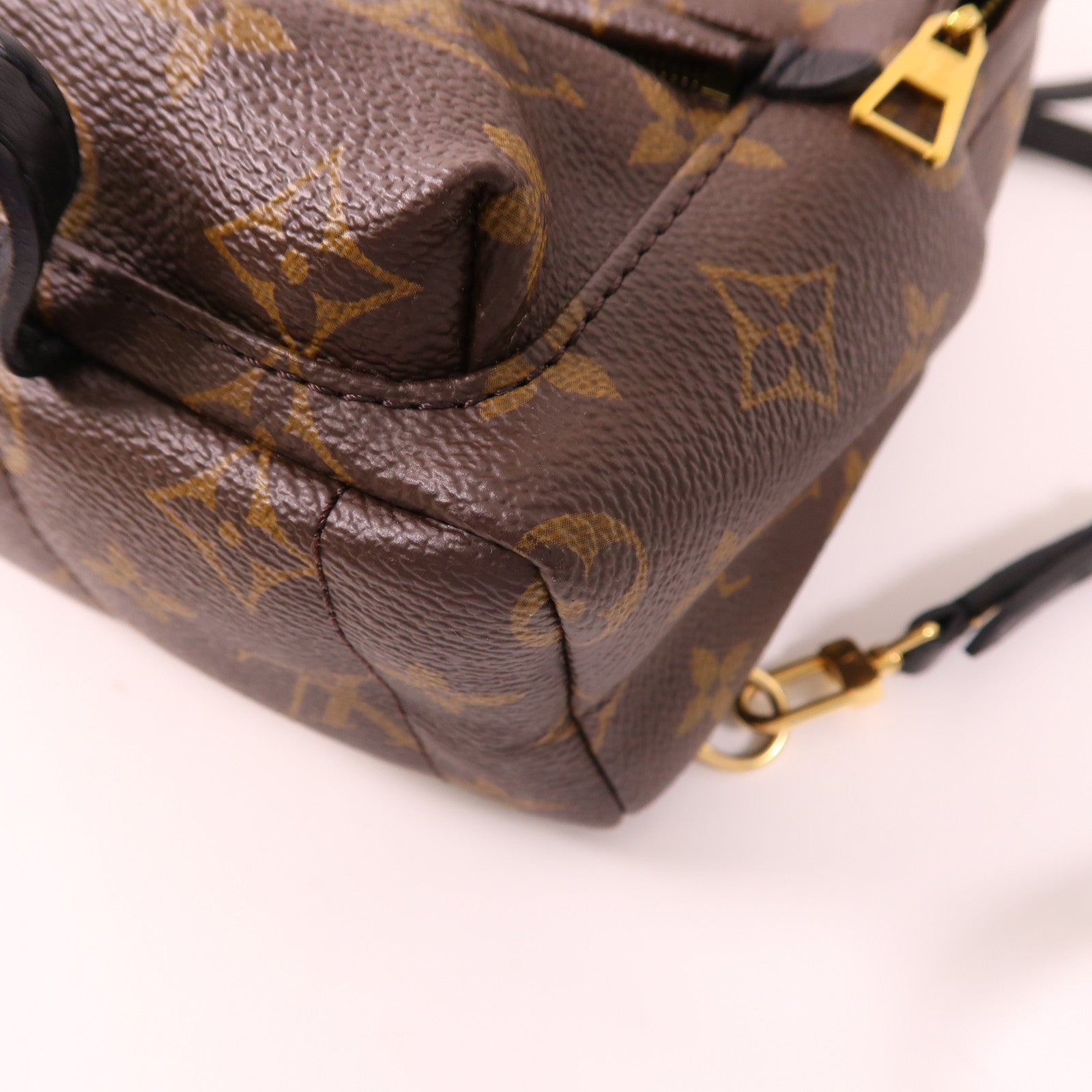LOUIS VUITTON 【激減優惠】Monogram Palm Springs Mini金扣背包