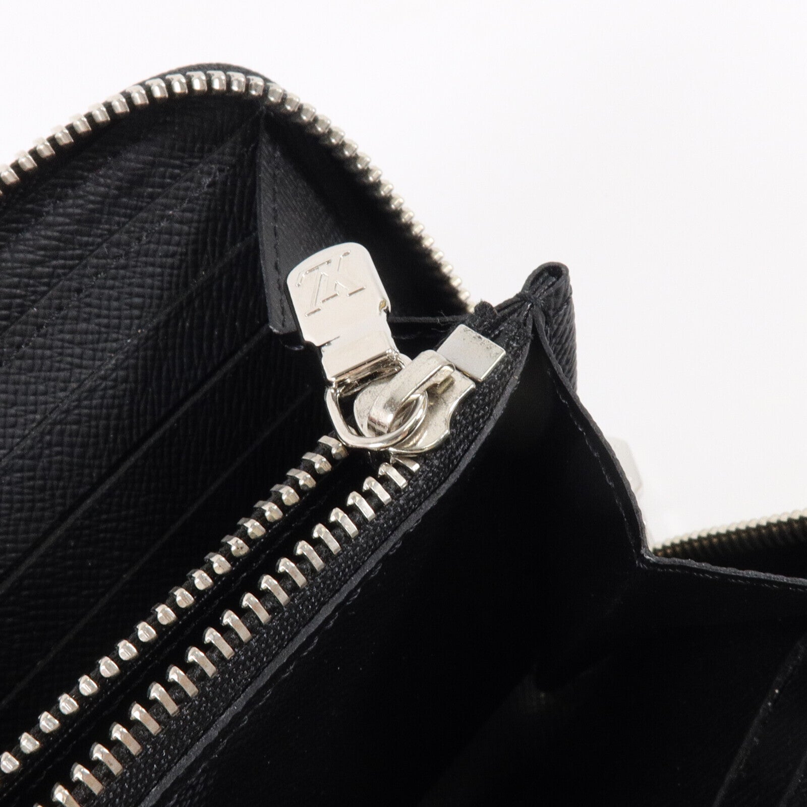 LOUIS VUITTON Damier Graphite Zippy Wallet Horizontal銀扣長錢包