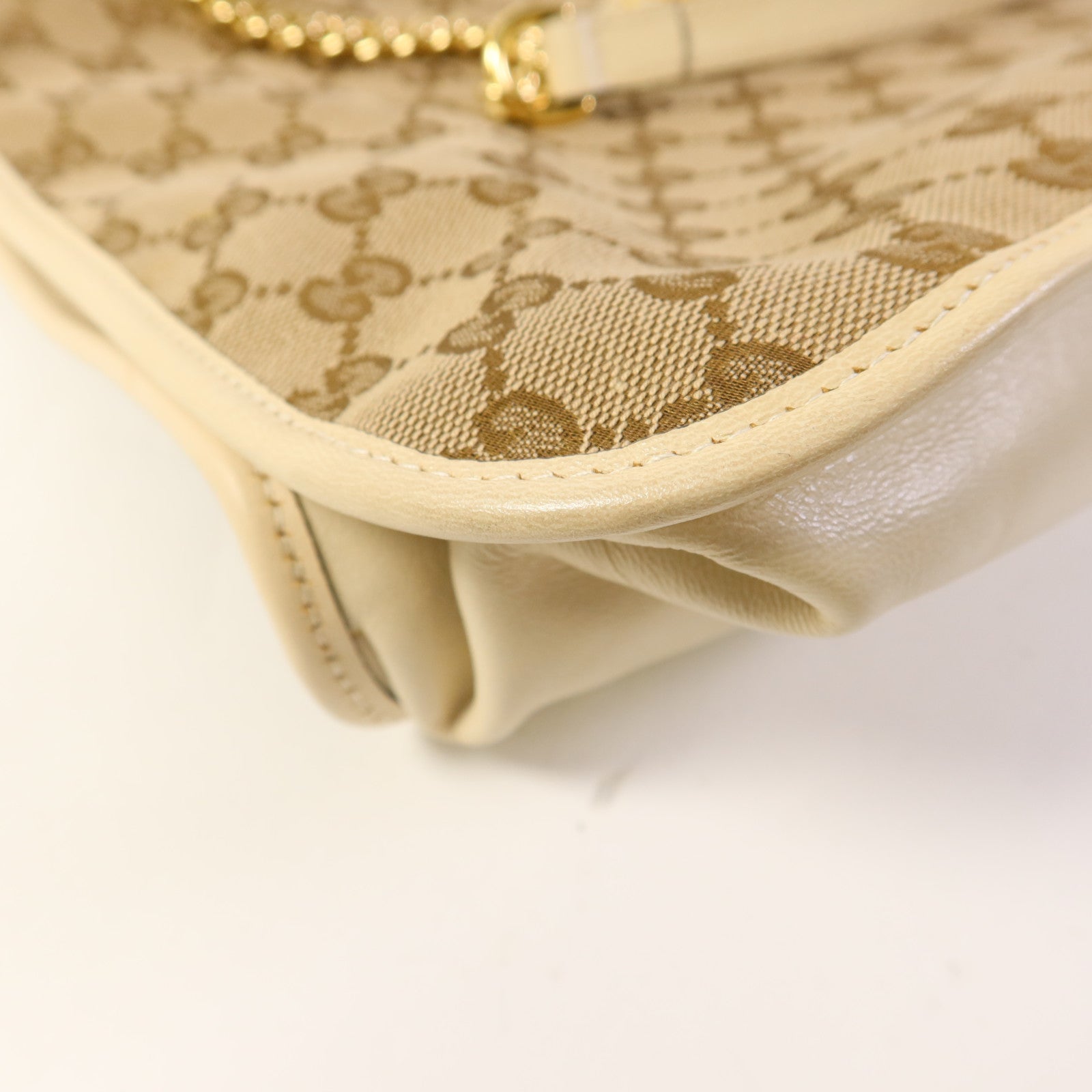 GUCCI 帆布Horsebit 1955 Large Tote Bag金扣手挽肩背兩用袋