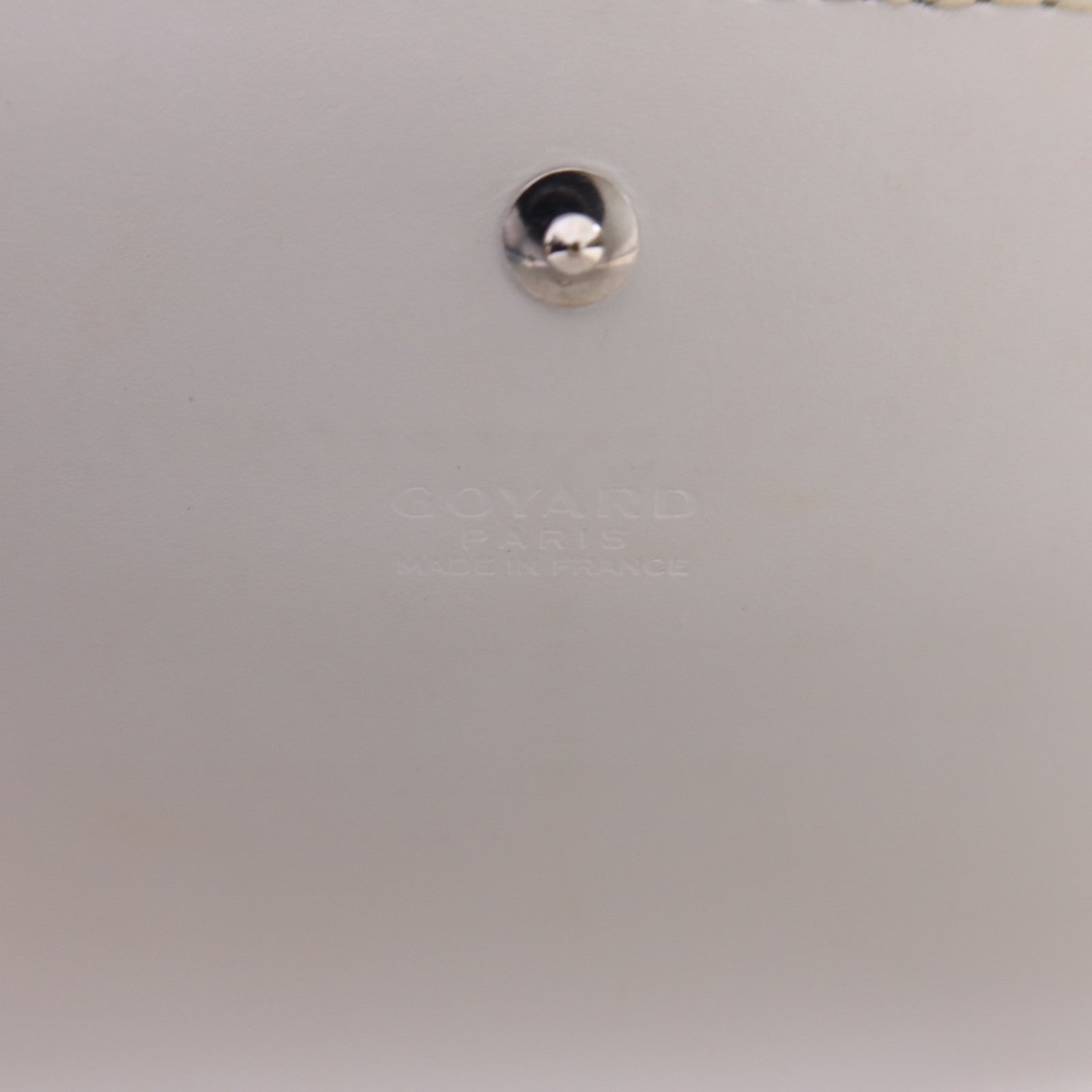 GOYARD 塗層帆布Varenne Continental Wallet銀扣肩背袋