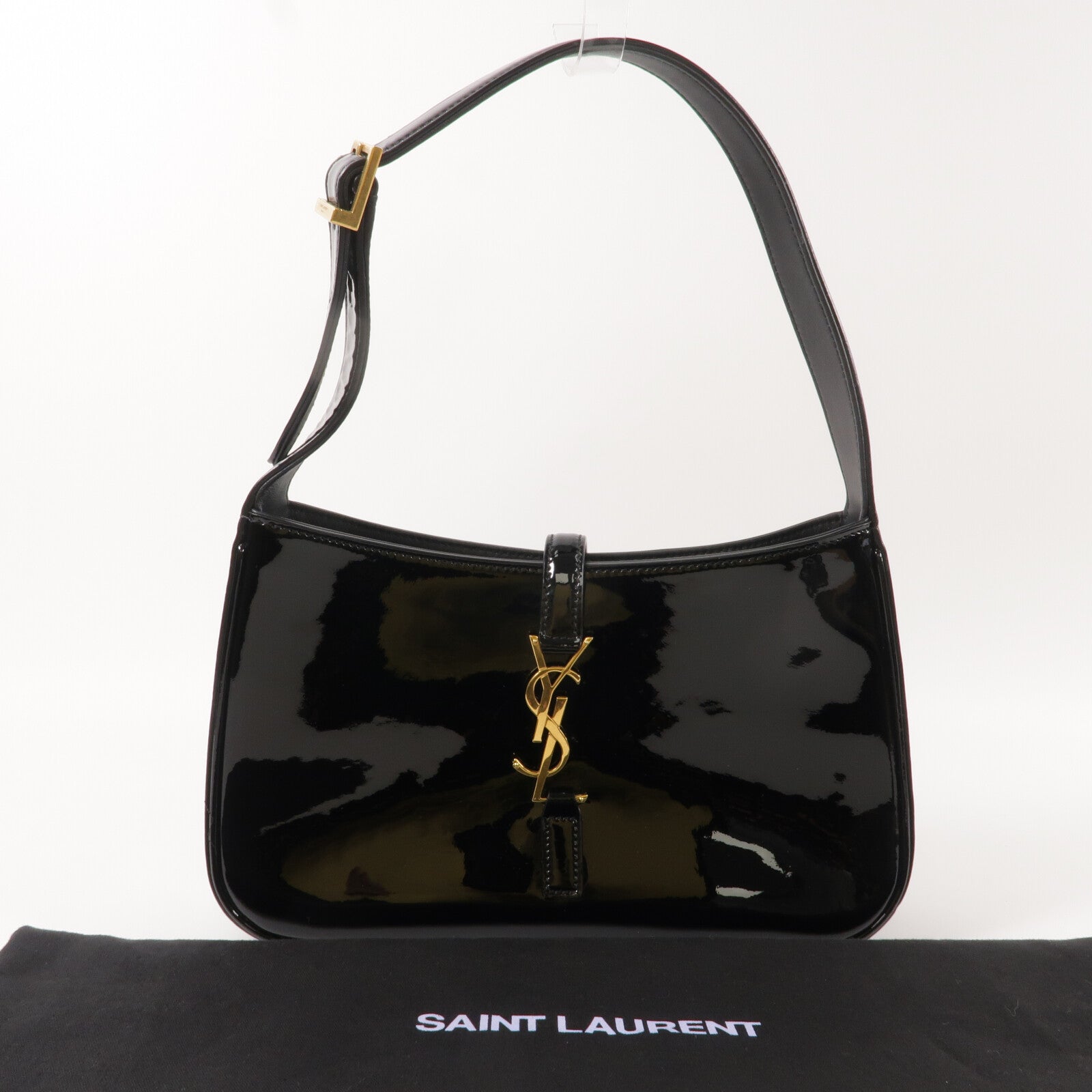 SAINT LAURENT 漆皮皮革Le 5 A 7肩背袋