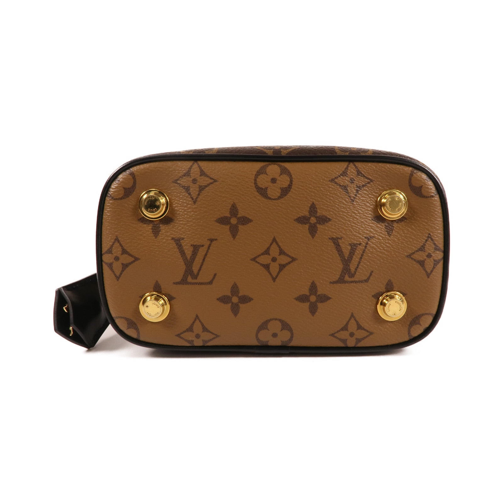LOUIS VUITTON Monogram Reverse Vanity PM金扣手挽肩背兩用袋