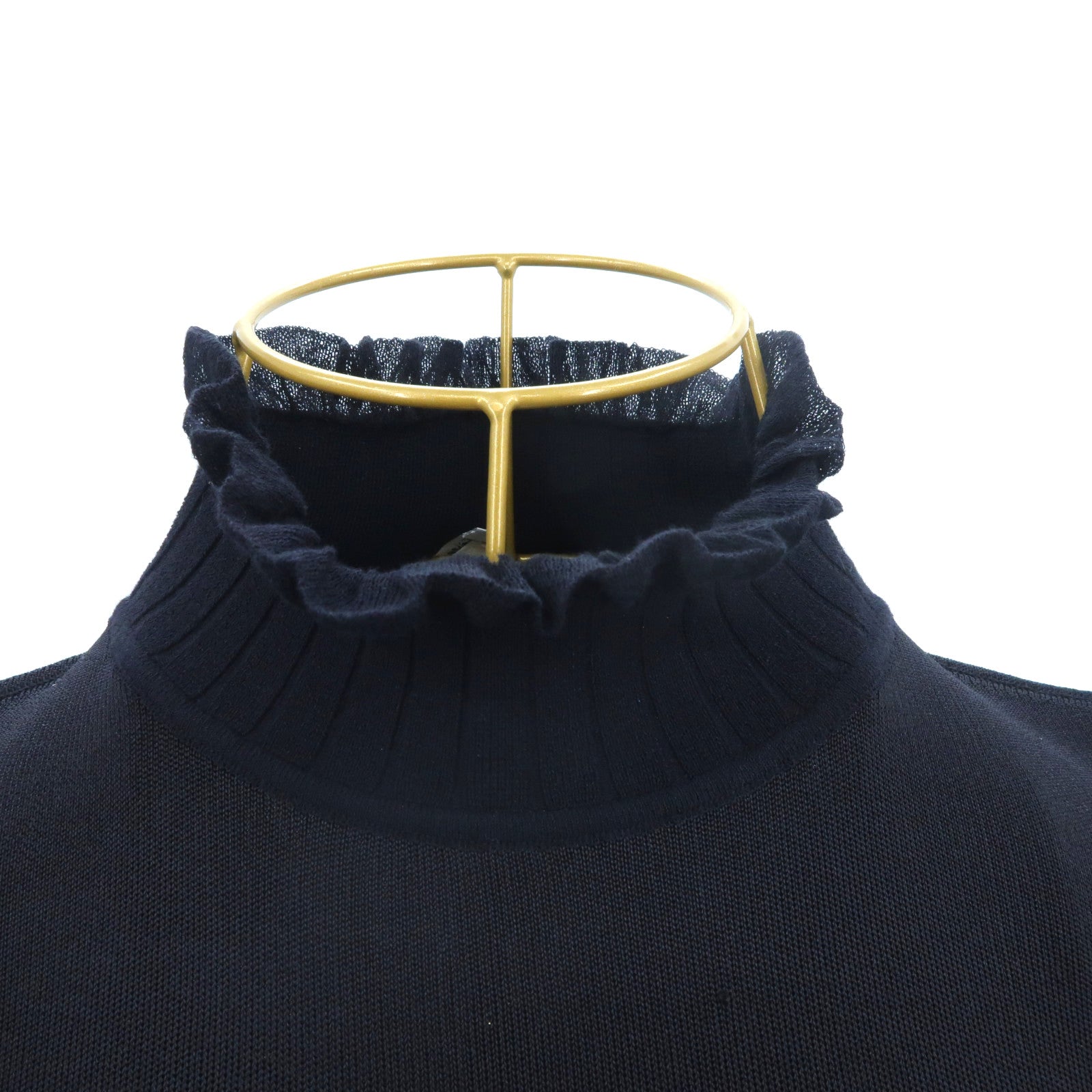 HERMES Silk/Cotton Look 15 Knit Top針織