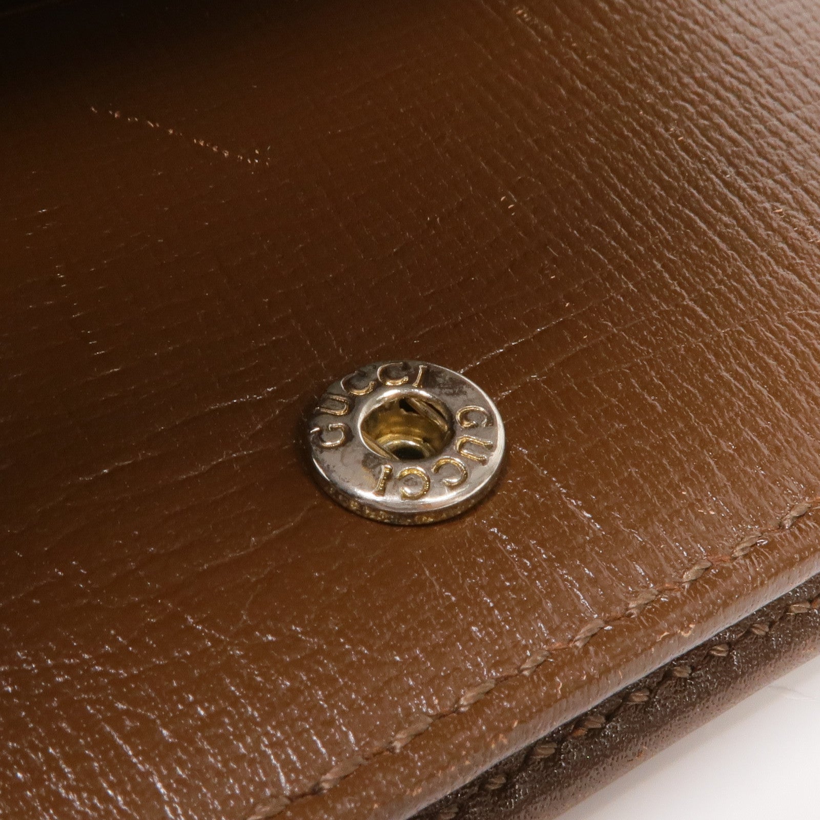 GUCCI 塗層帆布Horsebit Wallet金扣錢包