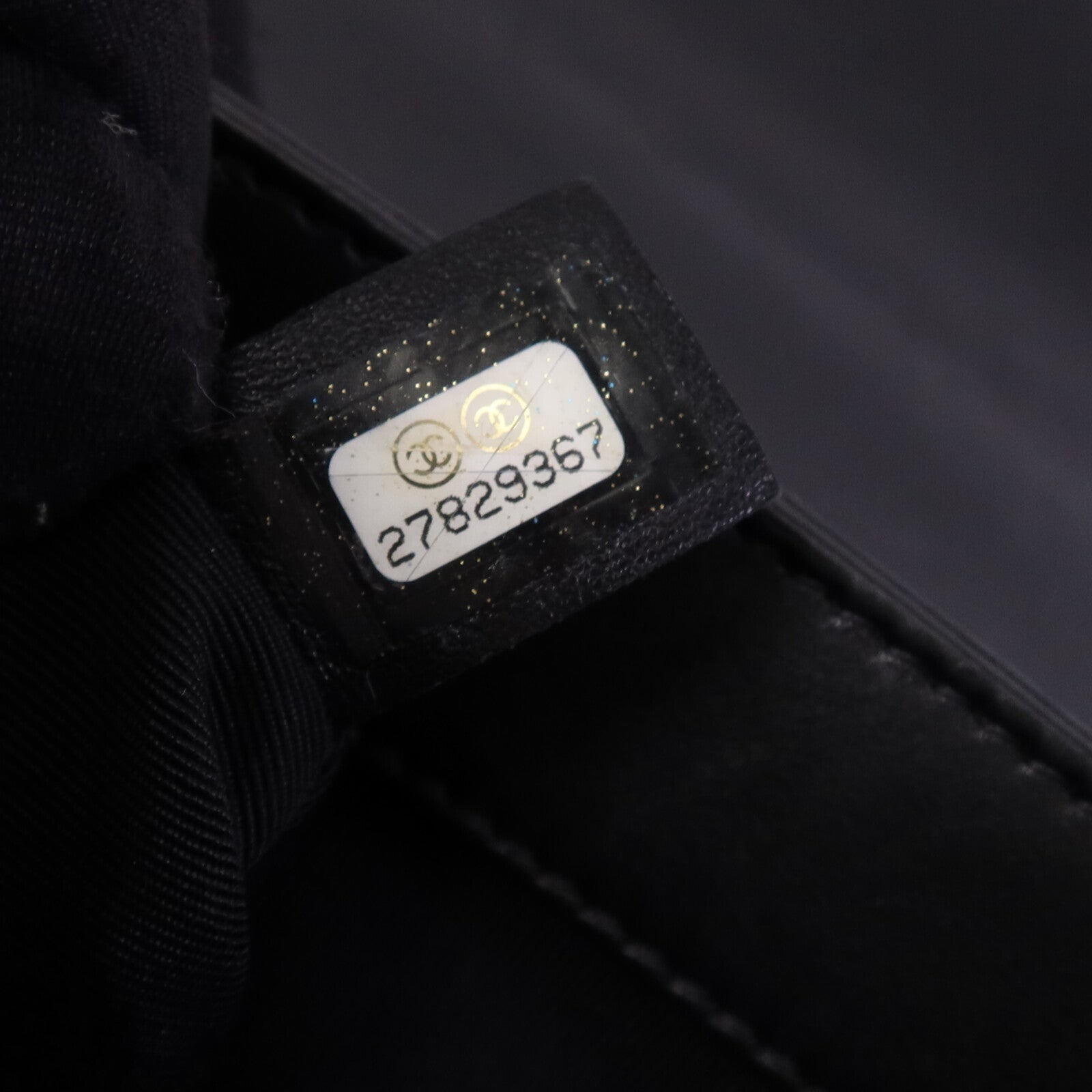 CHANEL 牛皮皮革Chain Shoulder Bag金扣鏈帶手挽肩背兩用袋