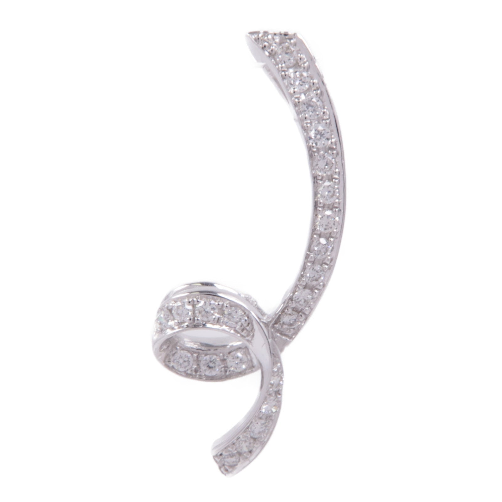 JEWELRY 【激減優惠】18K白金Diamond Pendant Top鑽石吊墜