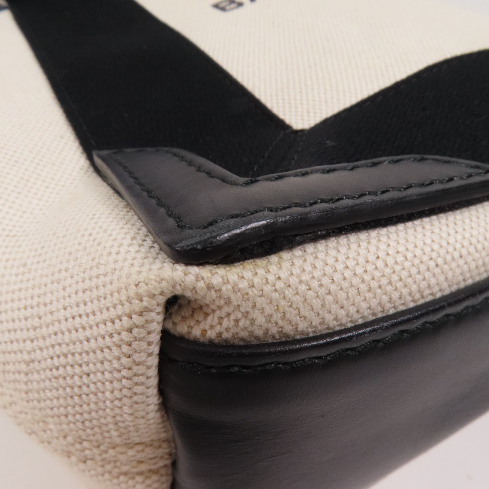 BALENCIAGA 帆布Cabas XS銀扣手挽肩背兩用袋