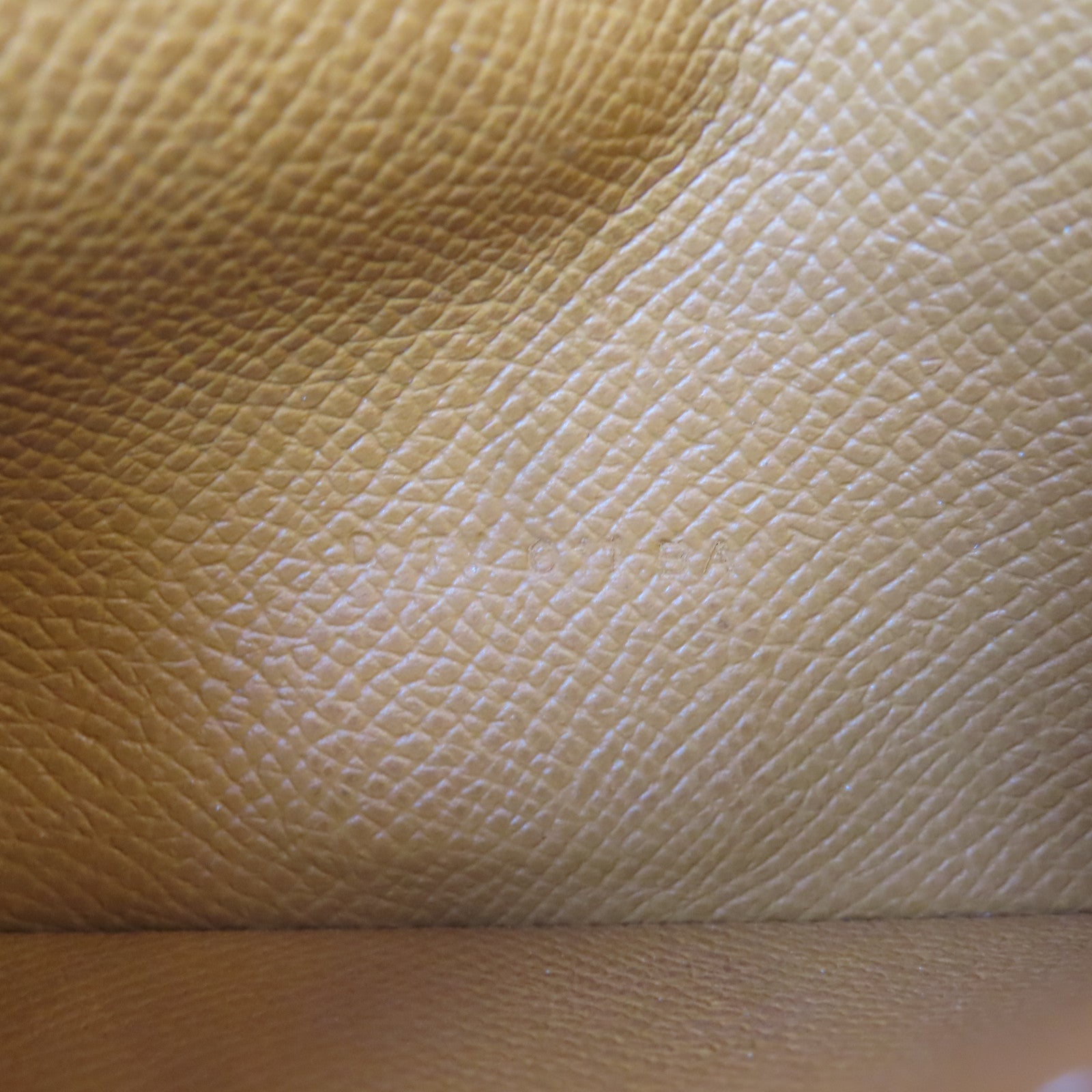 HERMES Epsom皮革Bearn Bifold Wallet銀扣長錢包Gold/金色/啡色