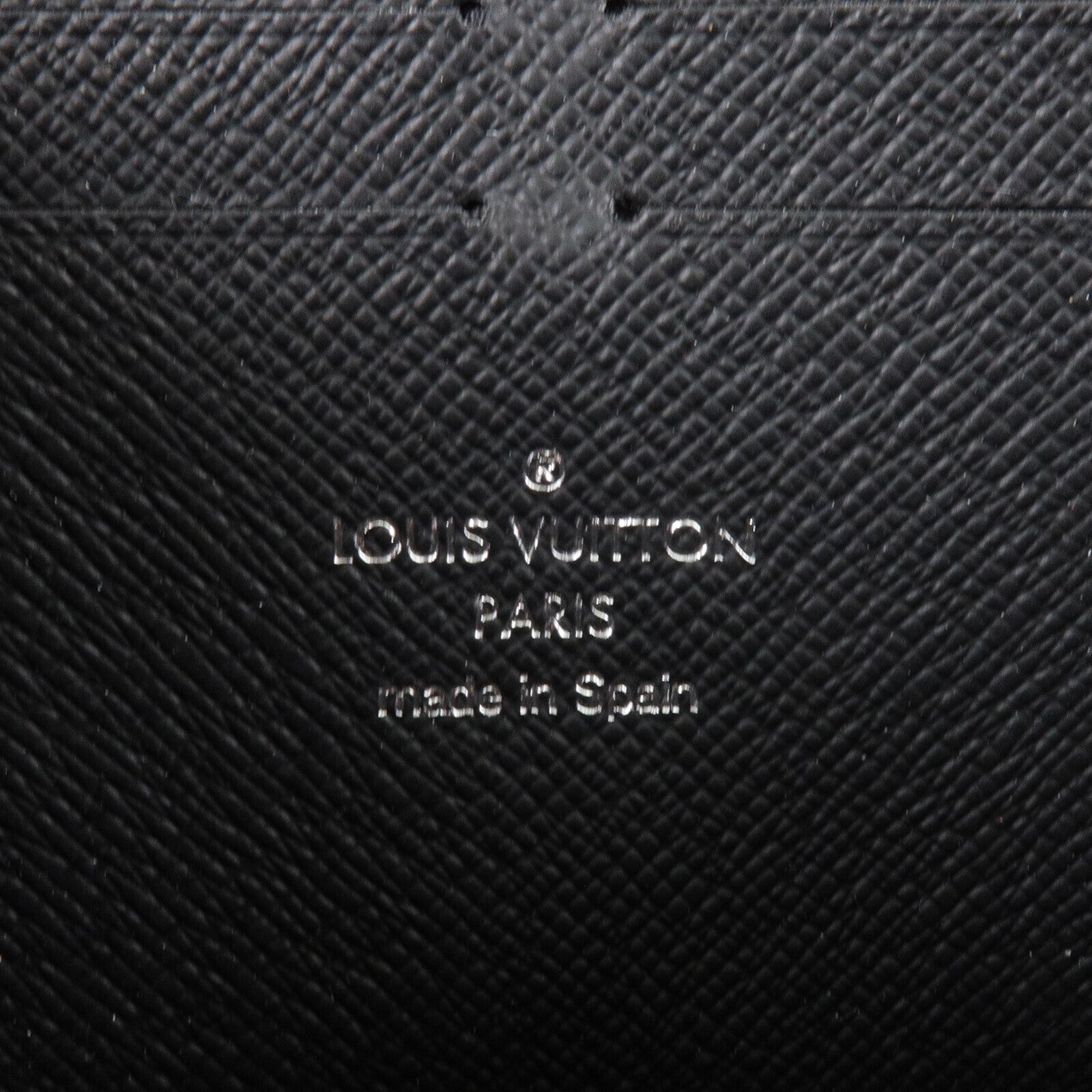 LOUIS VUITTON Damier Graphite Zippy Wallet Horizontal銀扣長錢包