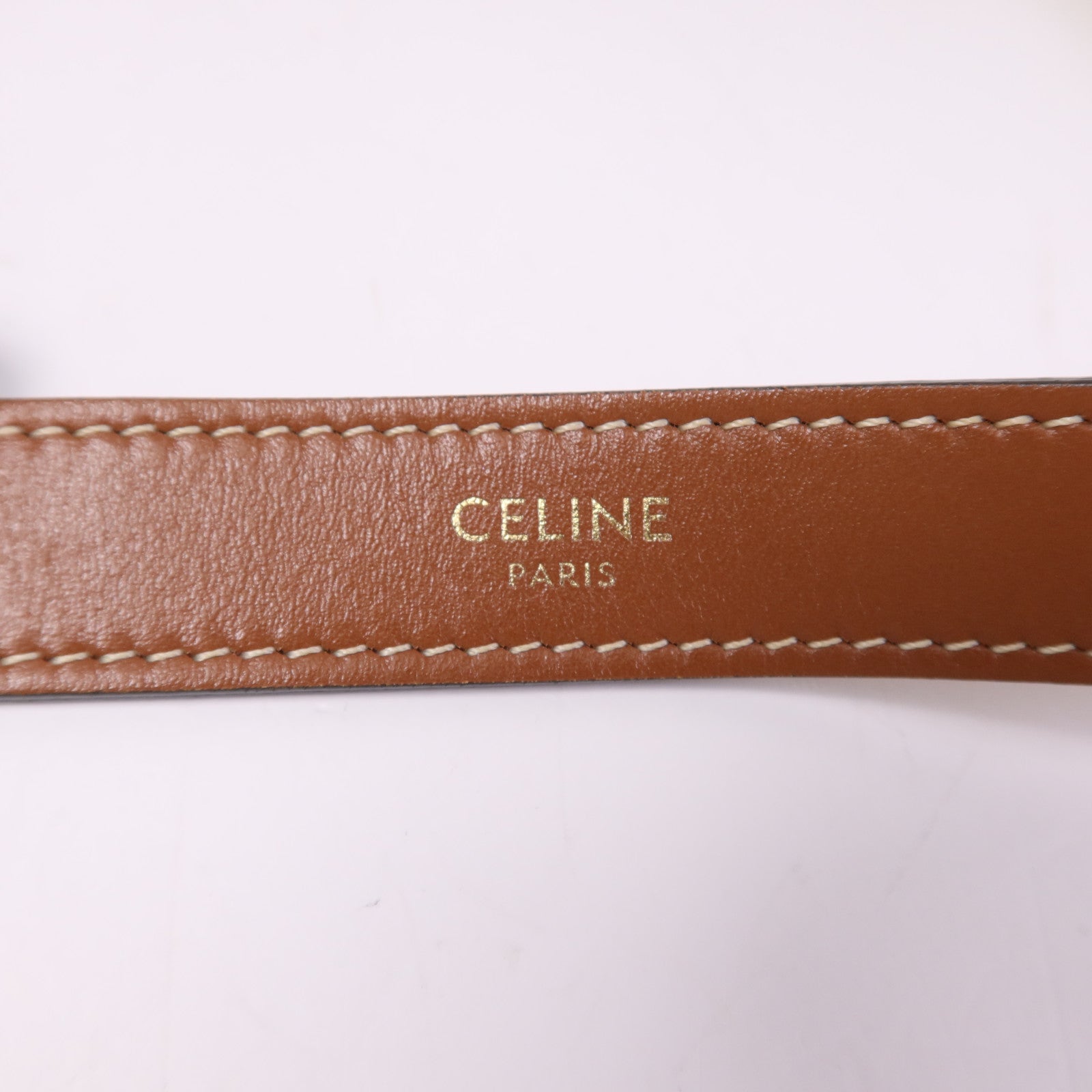 CELINE 【激減優惠】塗層帆布Ava Medium金扣手挽袋
