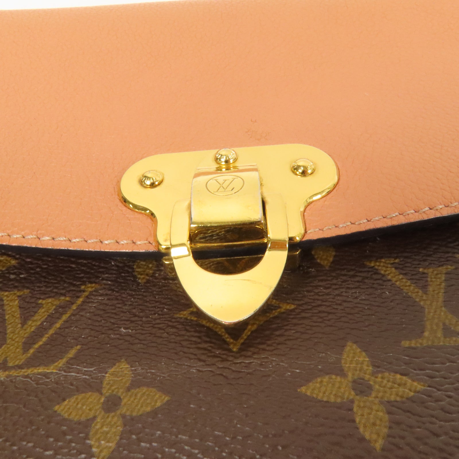 LOUIS VUITTON Monogram Saint Placide金扣肩背袋