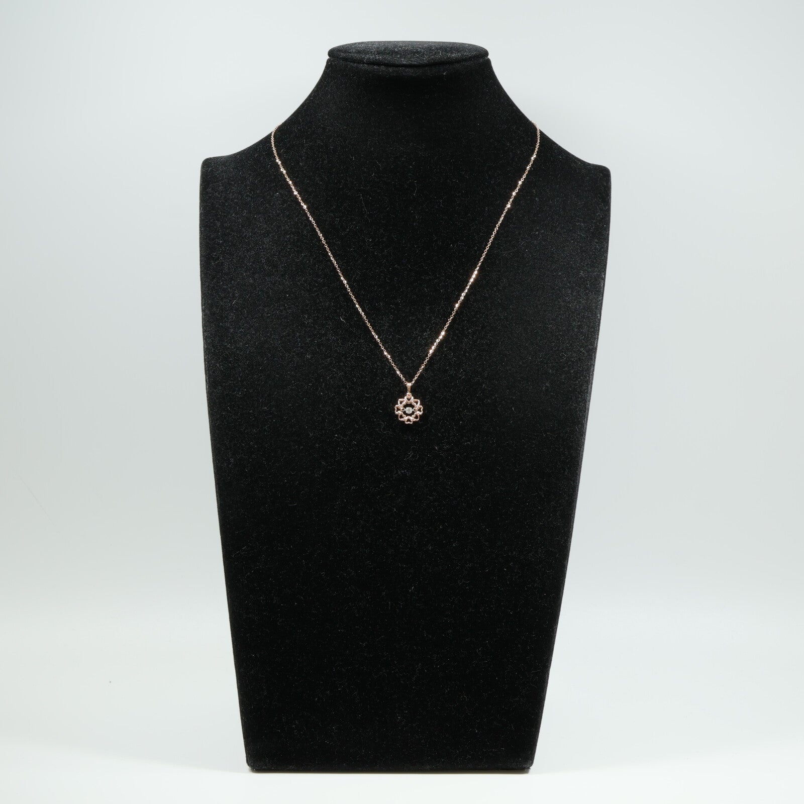JEWELRY 18K玫瑰金Diamond Necklace鑽石項鍊
