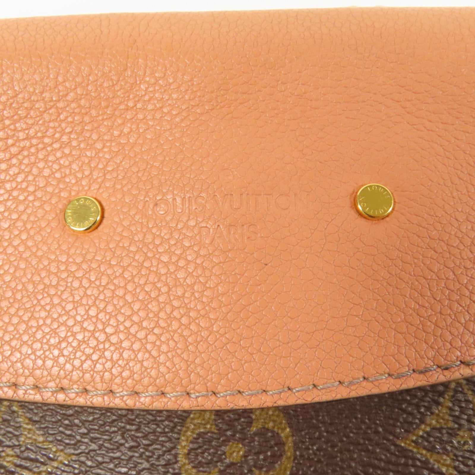 LOUIS VUITTON Monogram Saint Placide金扣肩背袋